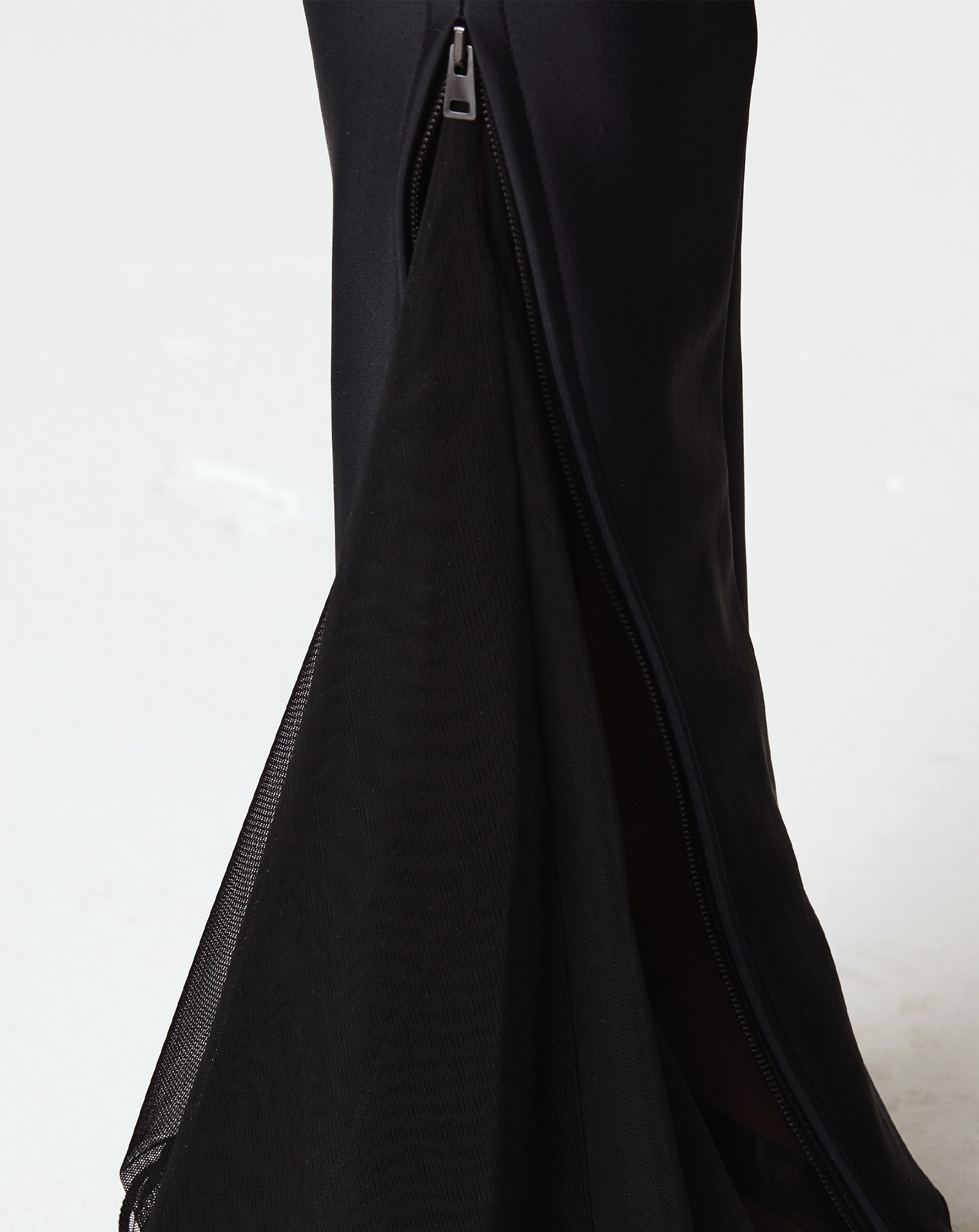 Zip Bell Bottom Pant