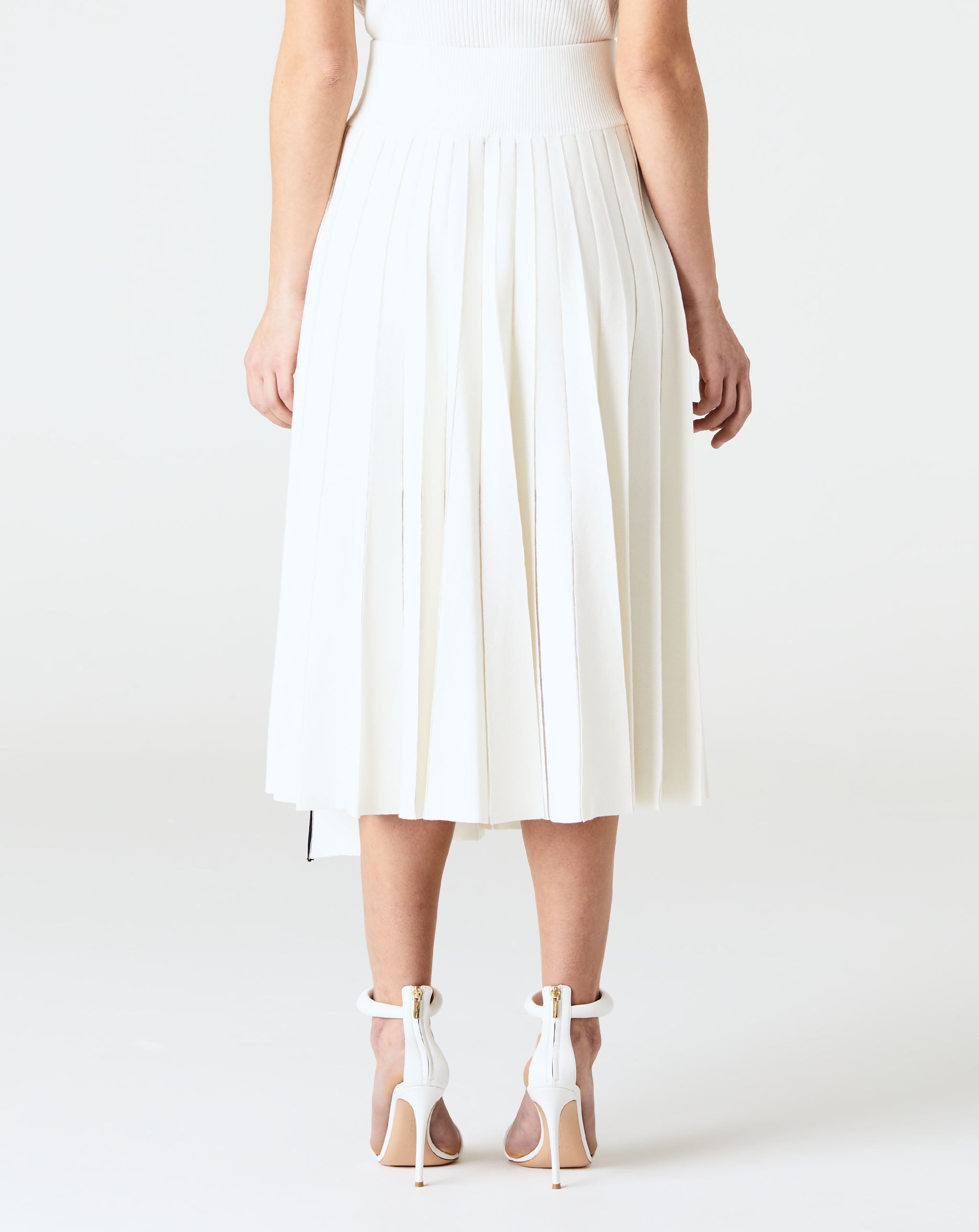 Cotton Silk Knit Skirt