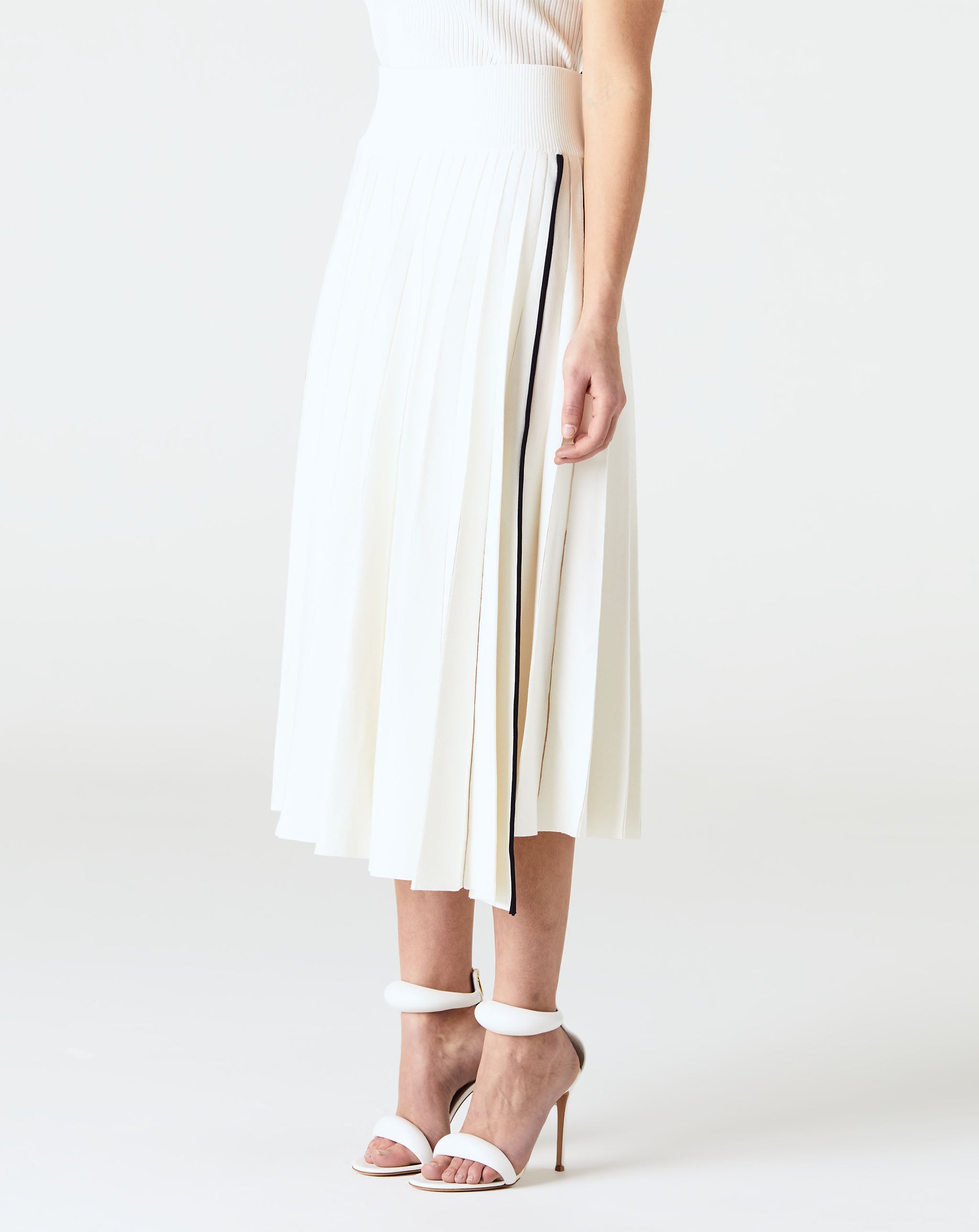 Cotton Silk Knit Skirt