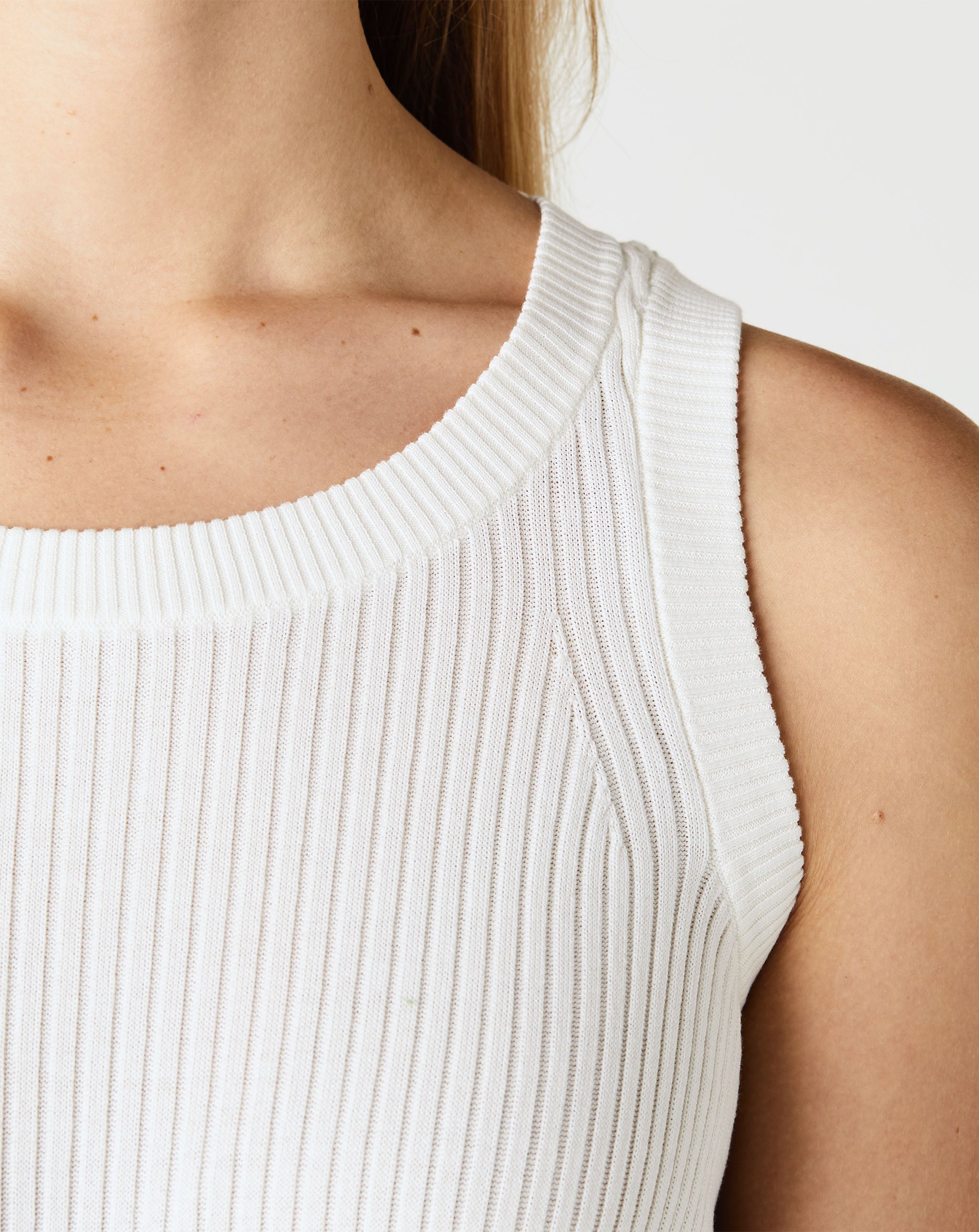 Cotton Silk Knit Dress