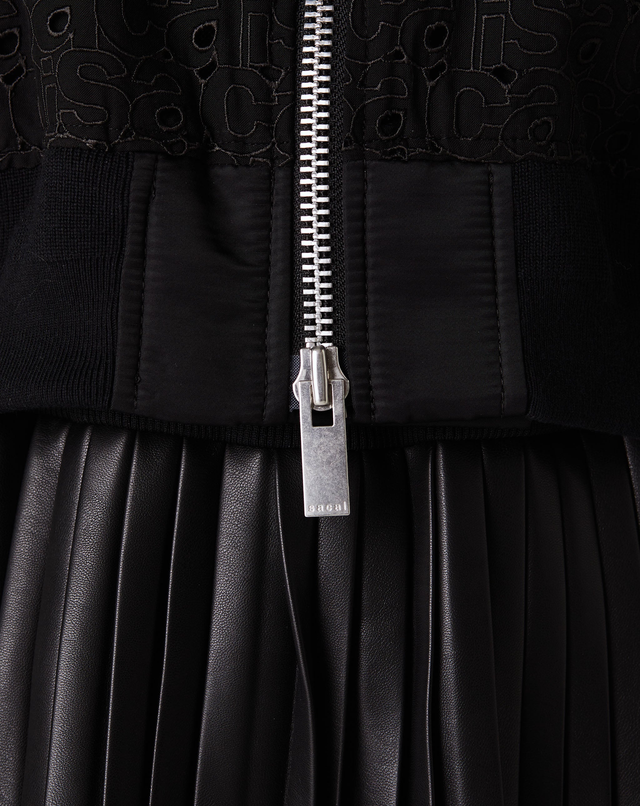 Sacai Embroidery Lace Blouson