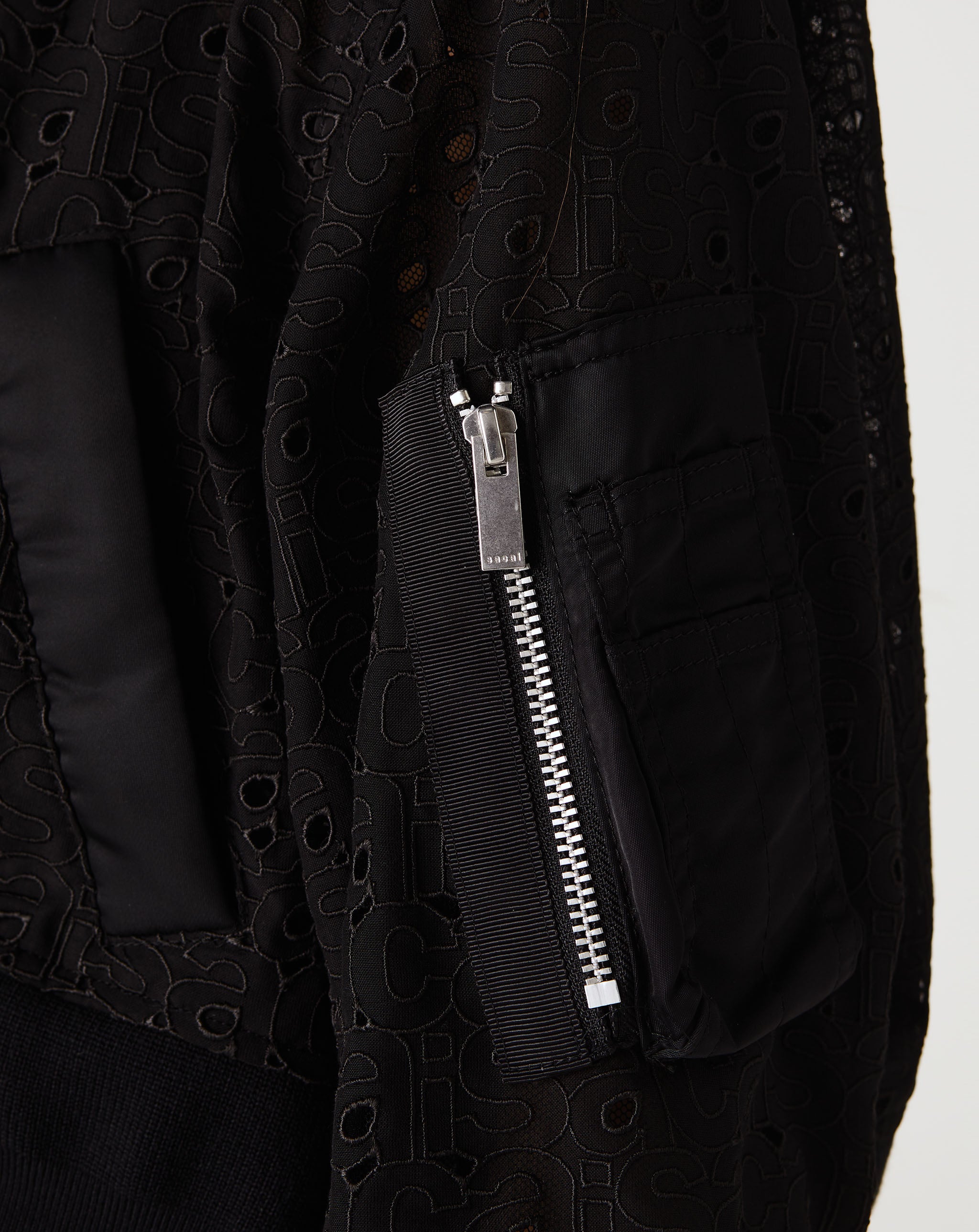 Sacai Embroidery Lace Blouson