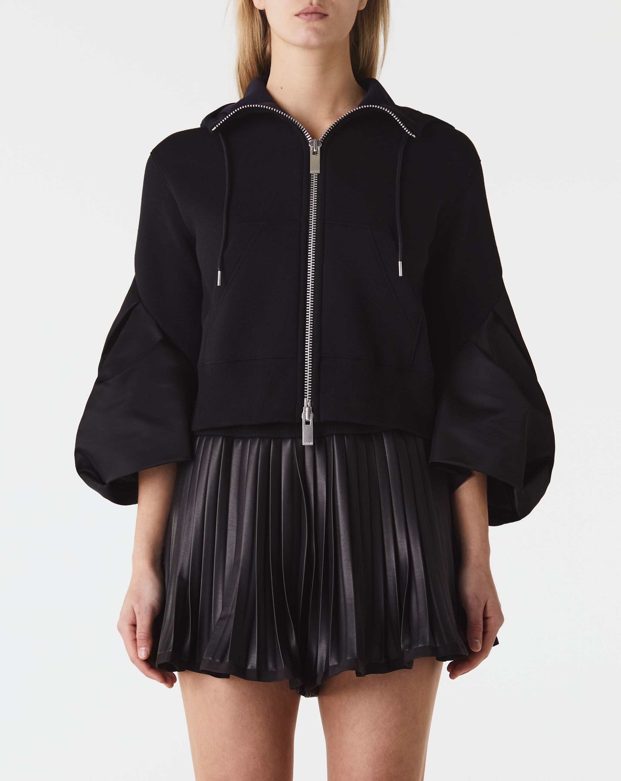 Sponge Sweat X Nylon Twill Hoodie
