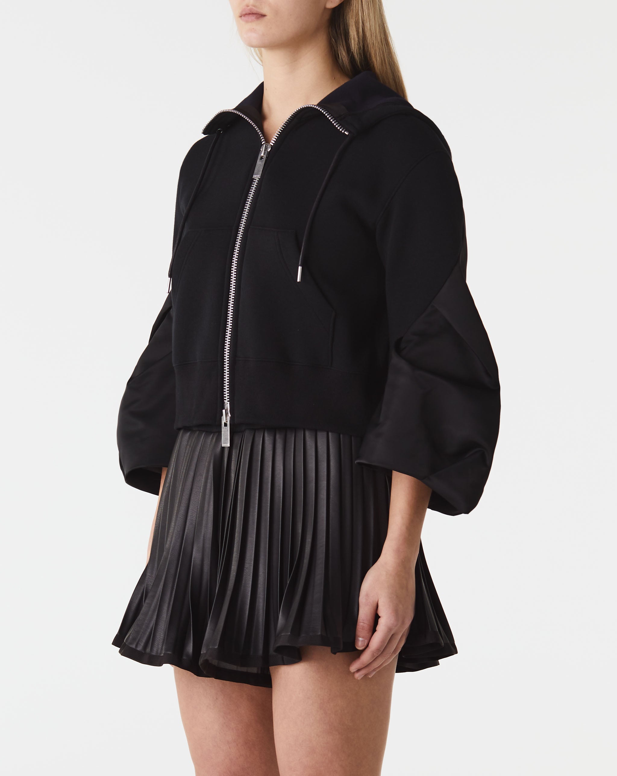 Sponge Sweat X Nylon Twill Hoodie