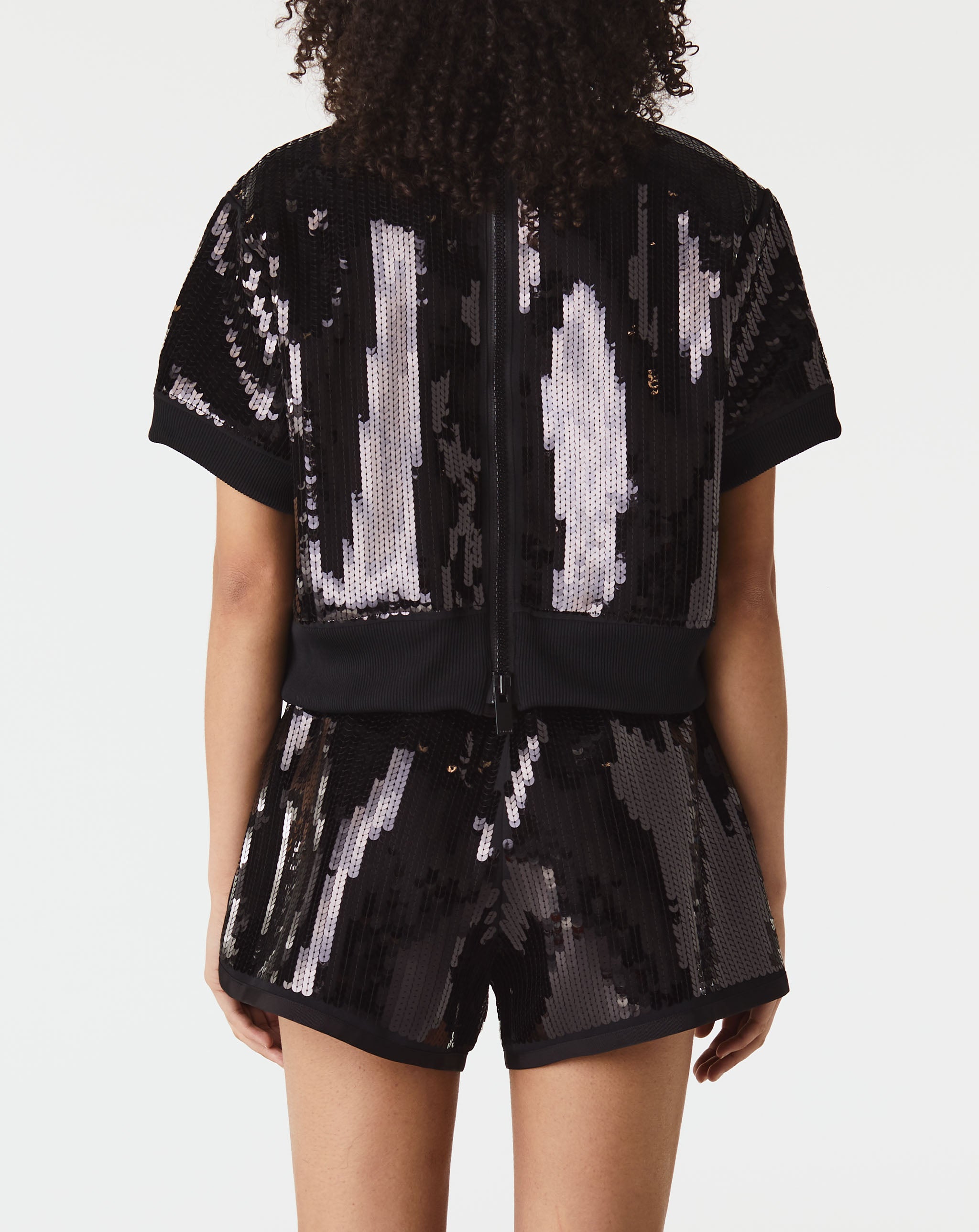 Spangle Embroidery Pullover