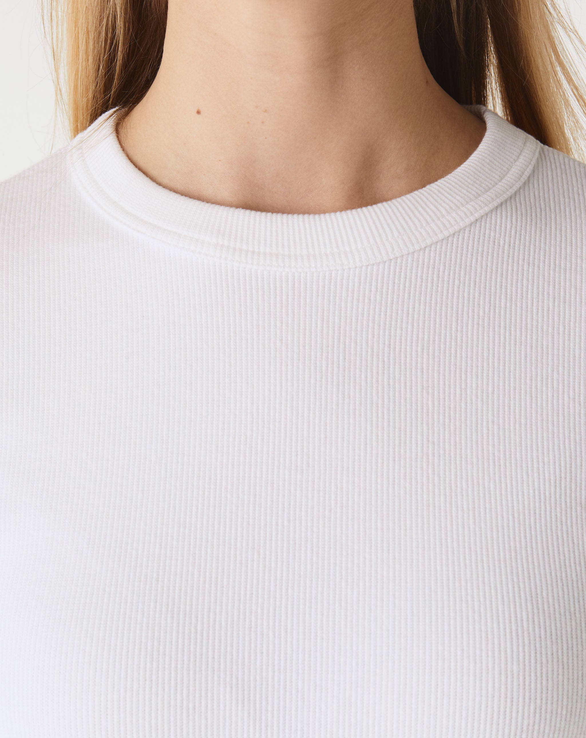 Nylon Twill Mix Cotton Jersey Pullover