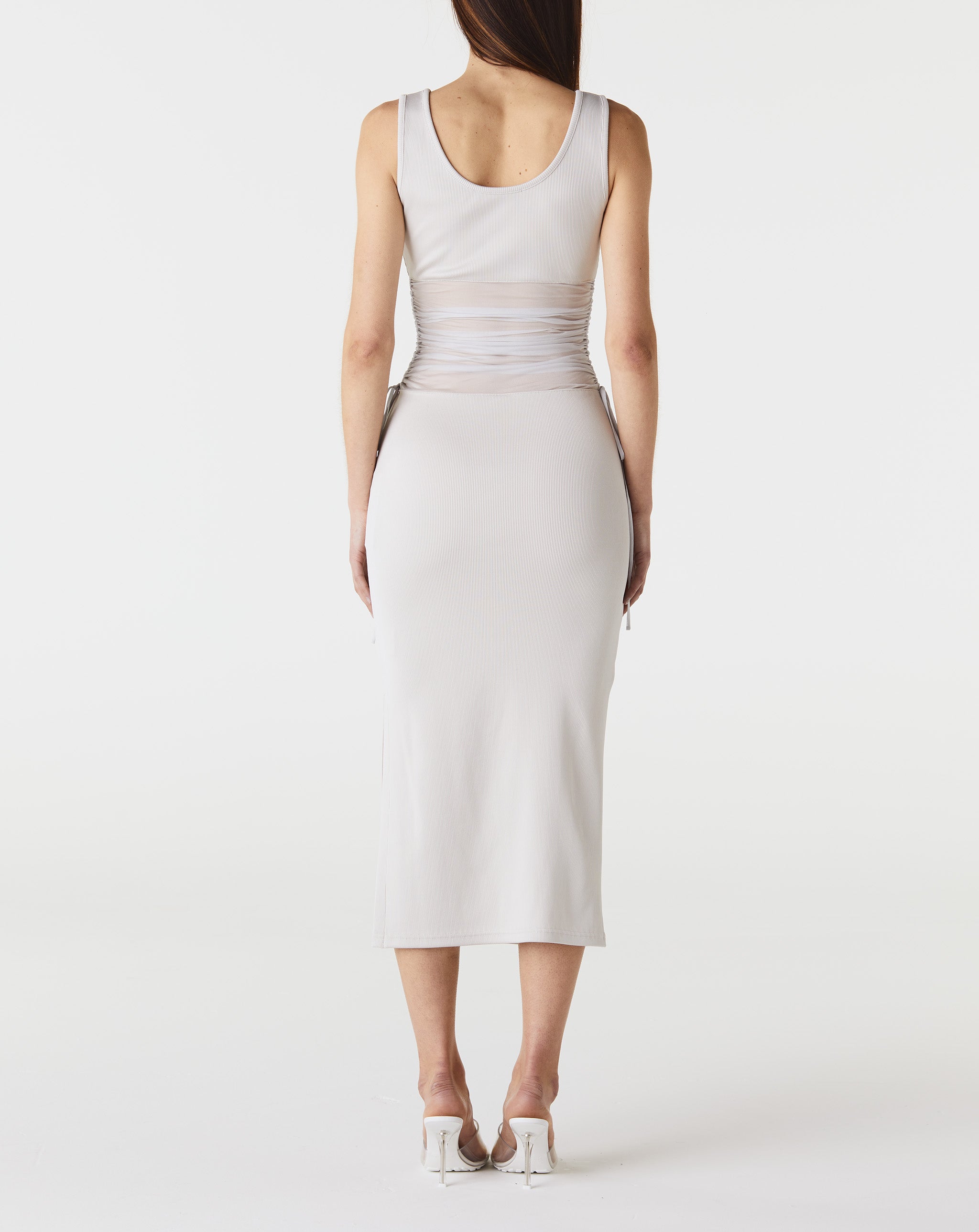 Sheer Torso Tank Dress