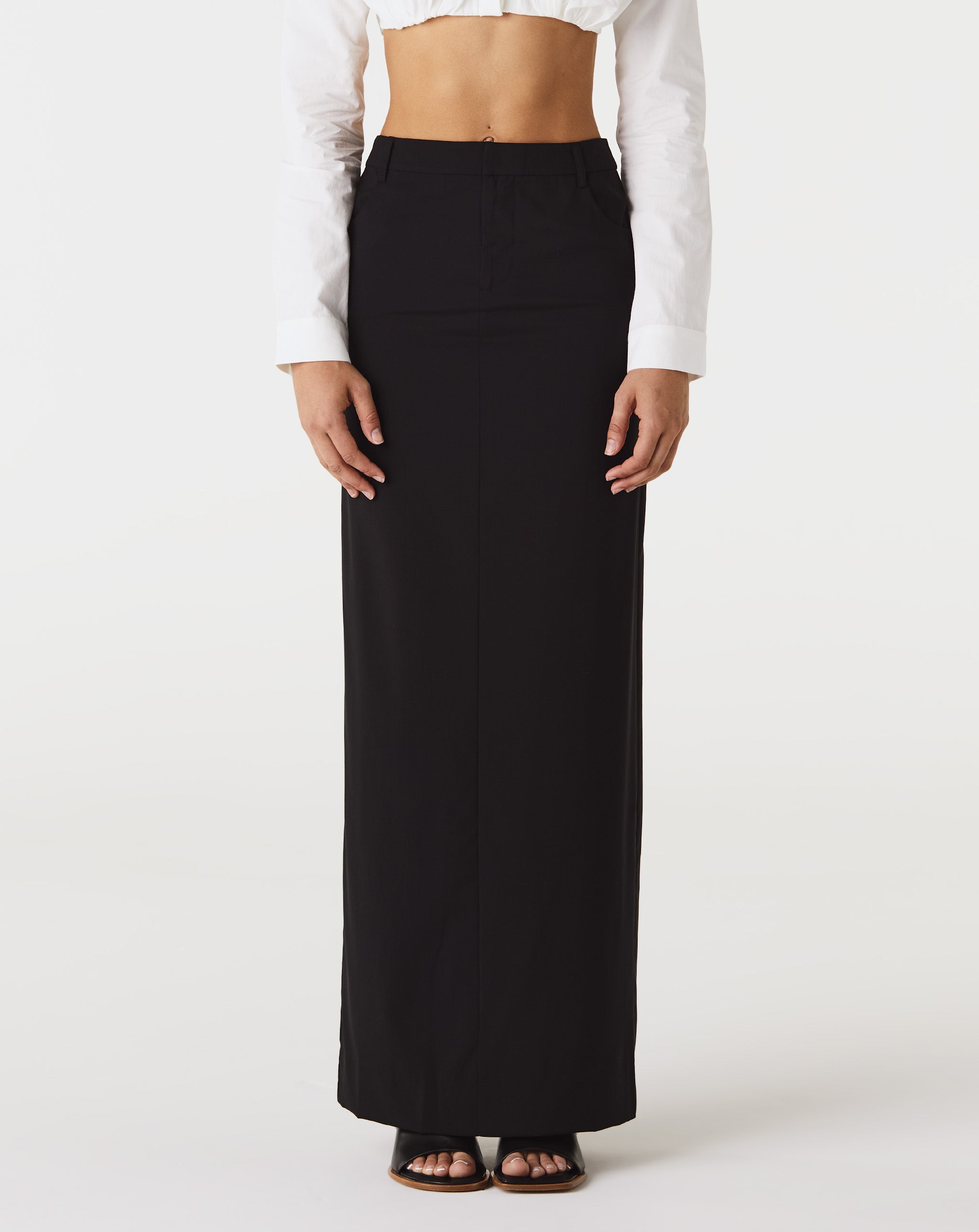 Tailored Column Skirt