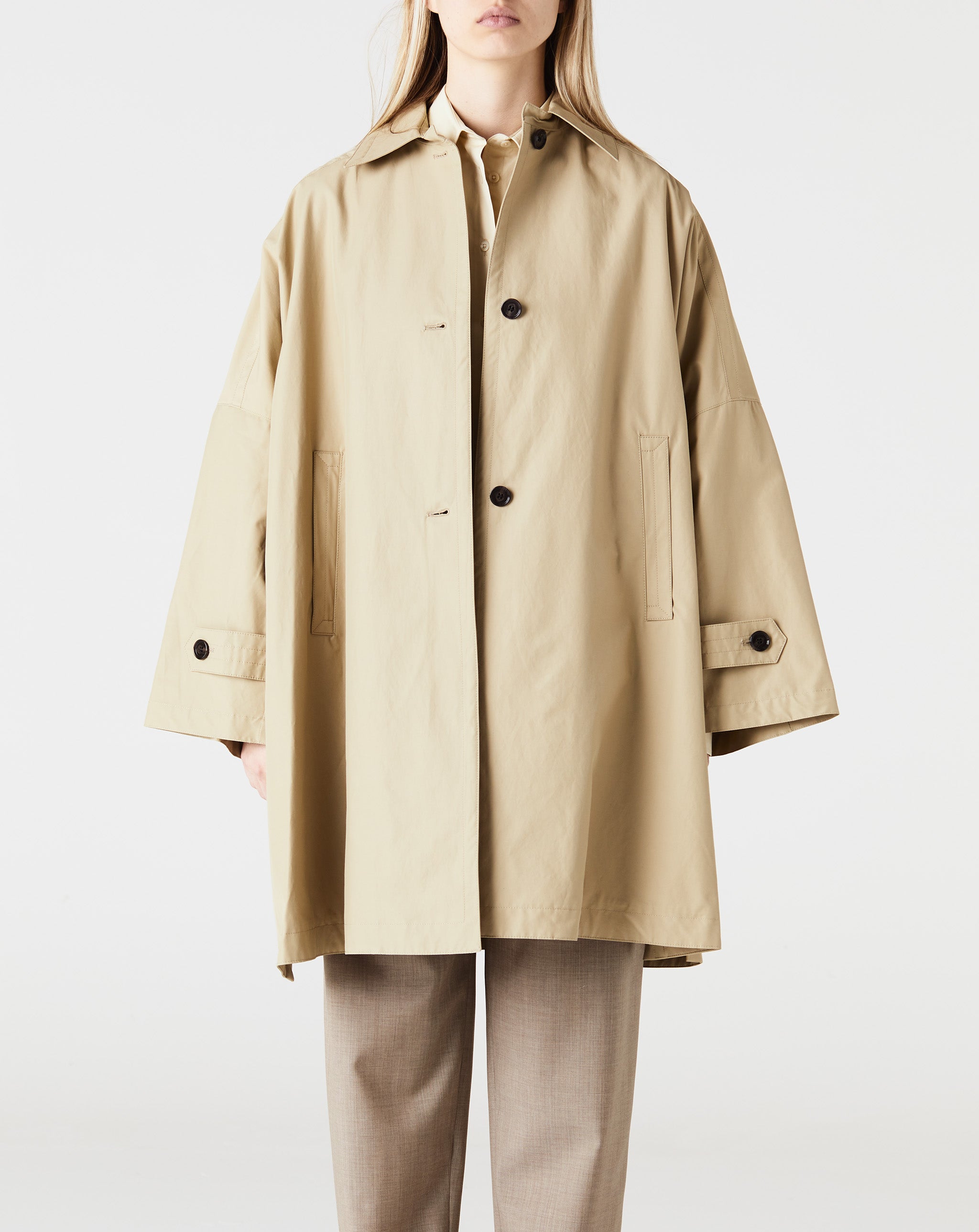Gabardine Car Coat