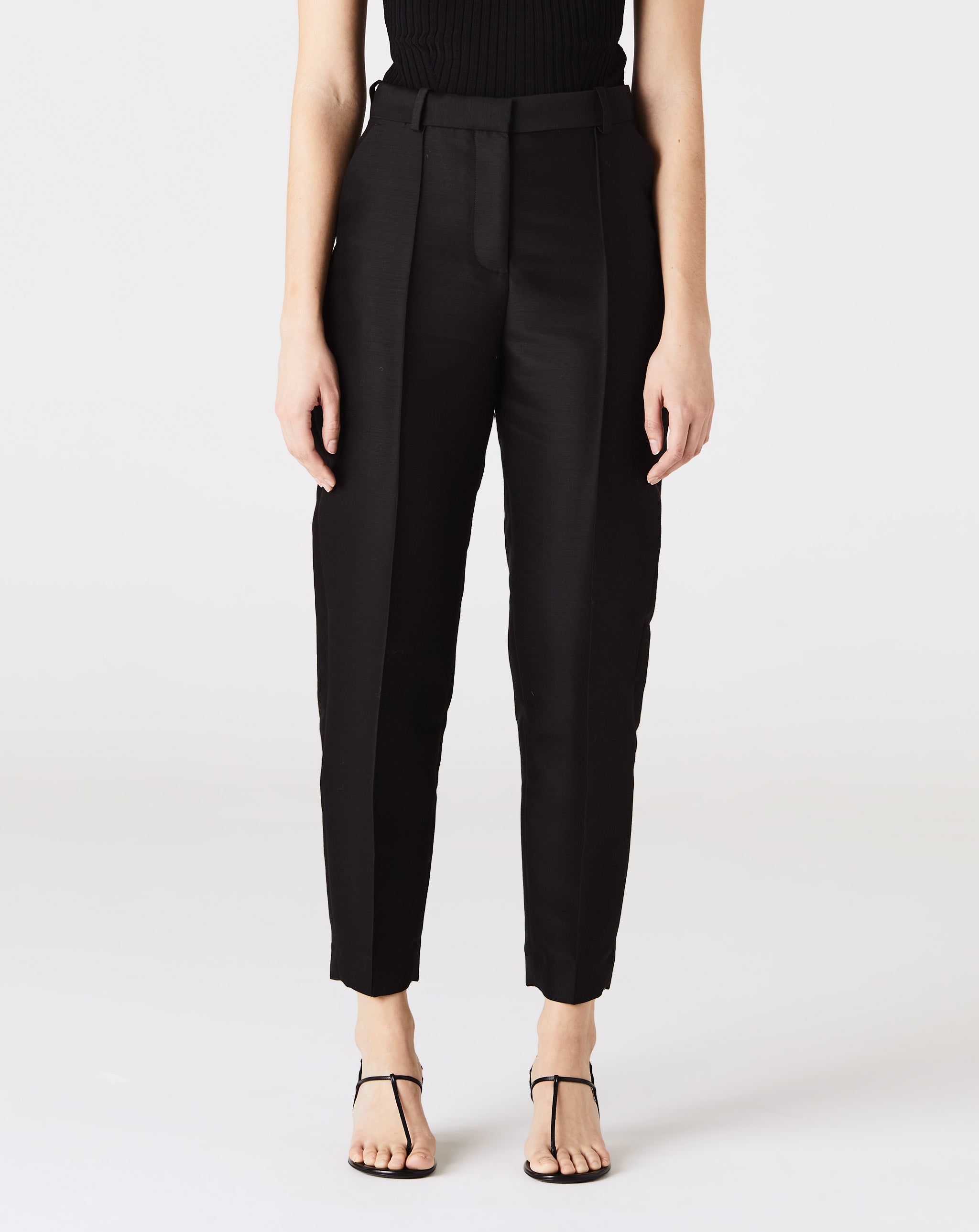 Sewn Pleat Evening Trousers