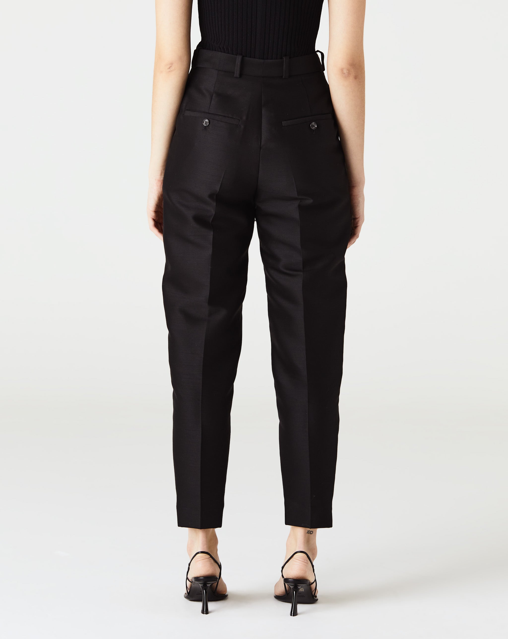 Sewn Pleat Evening Trousers
