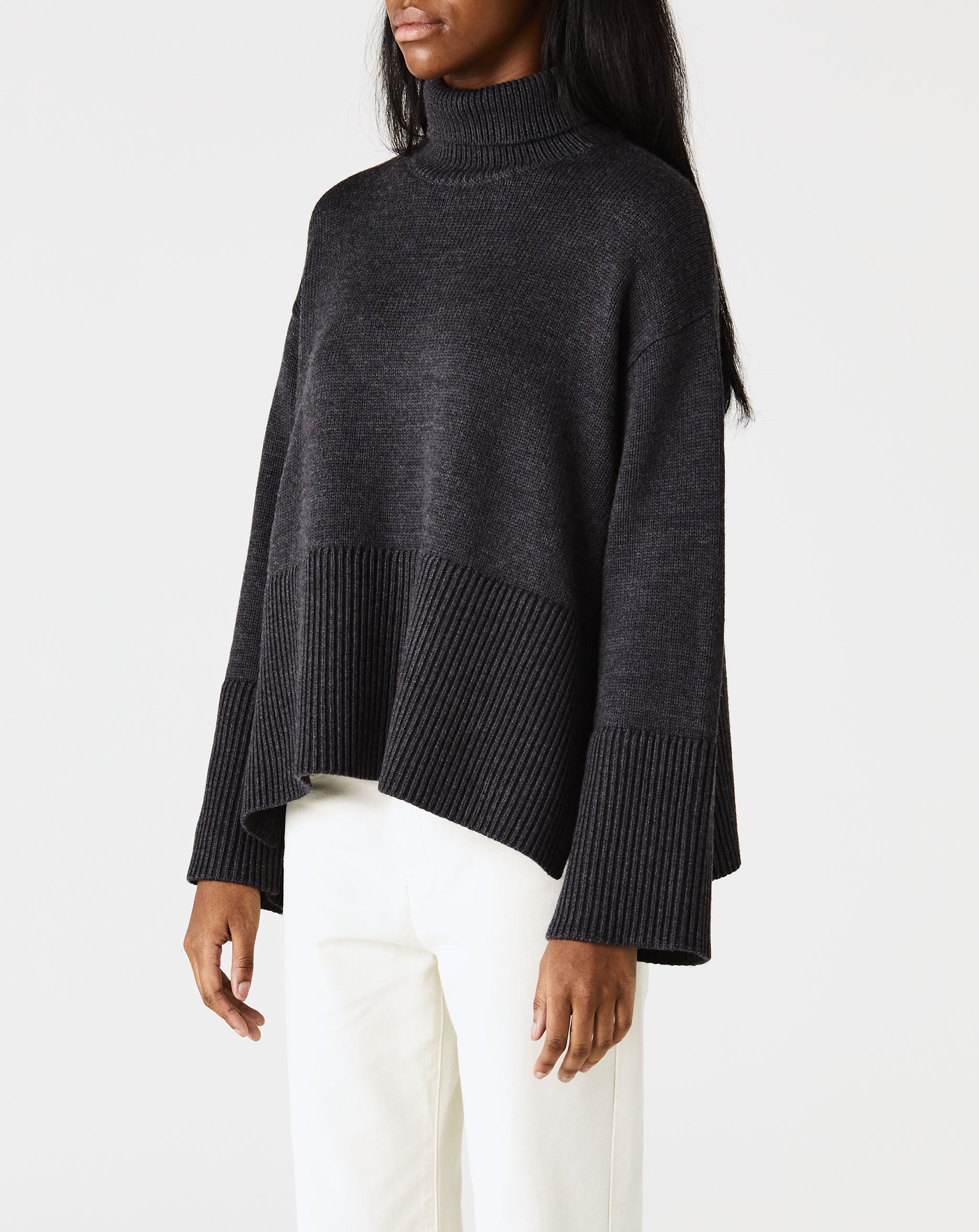 Wool Cotton Turtleneck