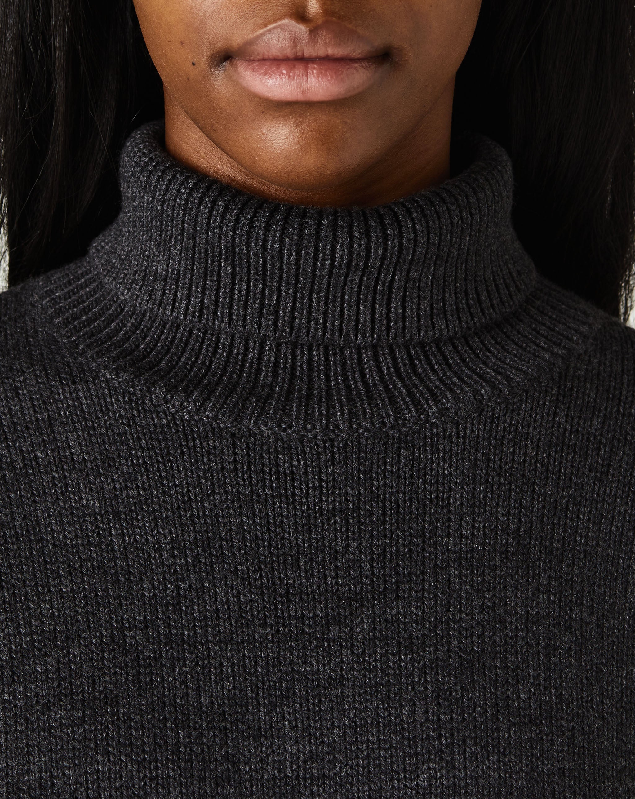 Wool Cotton Turtleneck