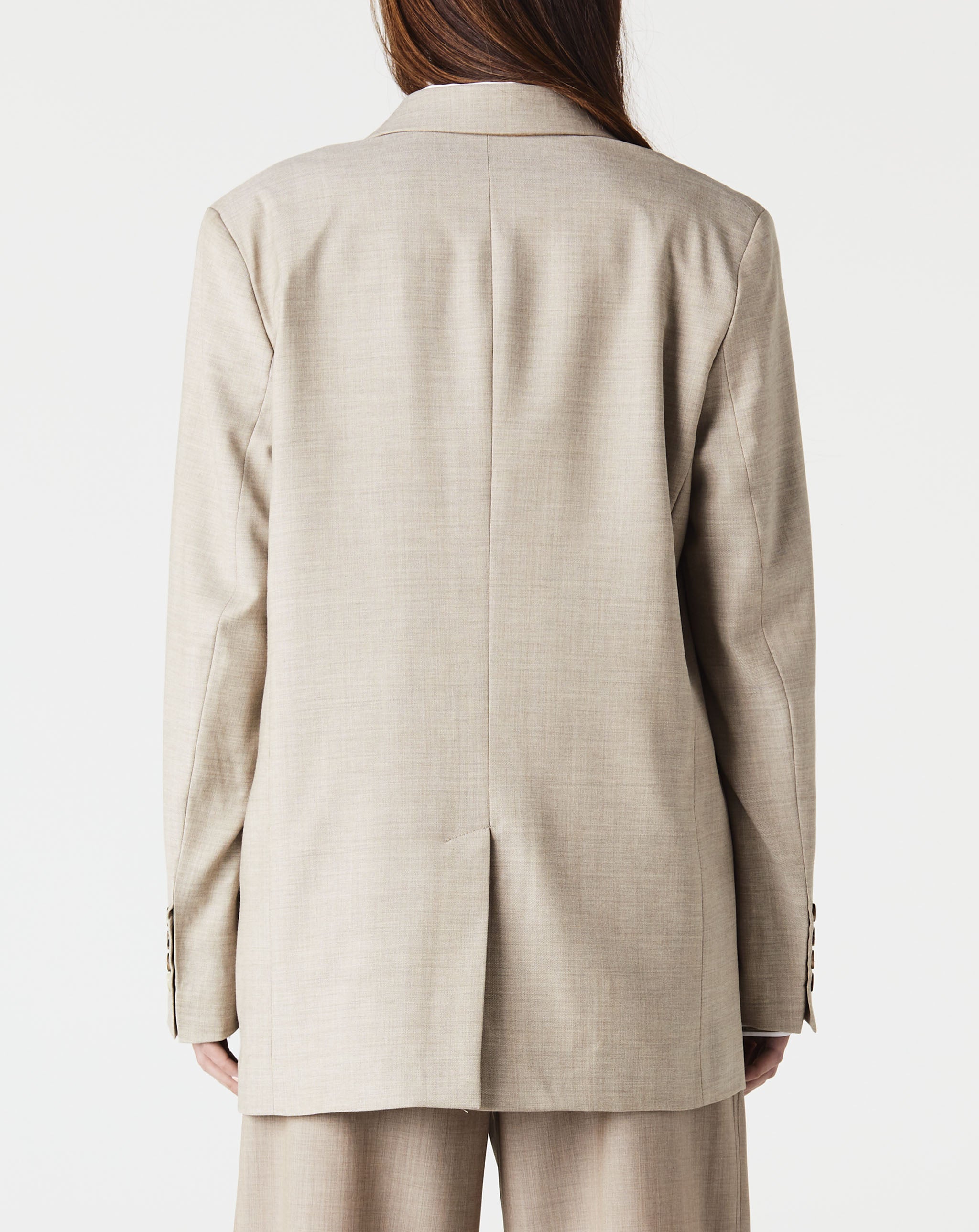Wool Wrap Blazer