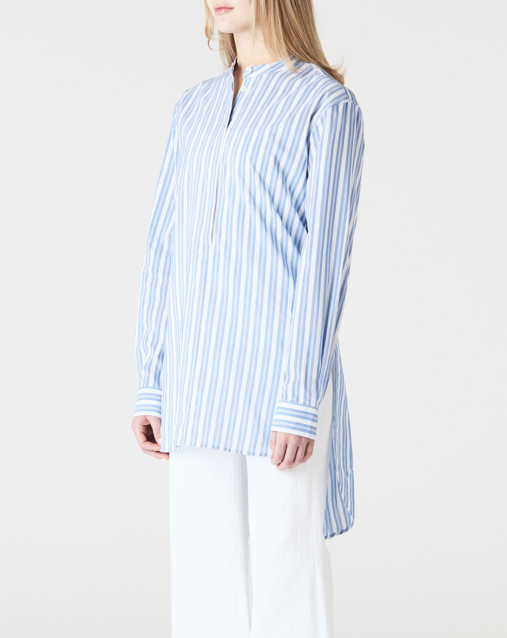 Long Cotton Silk Shirt