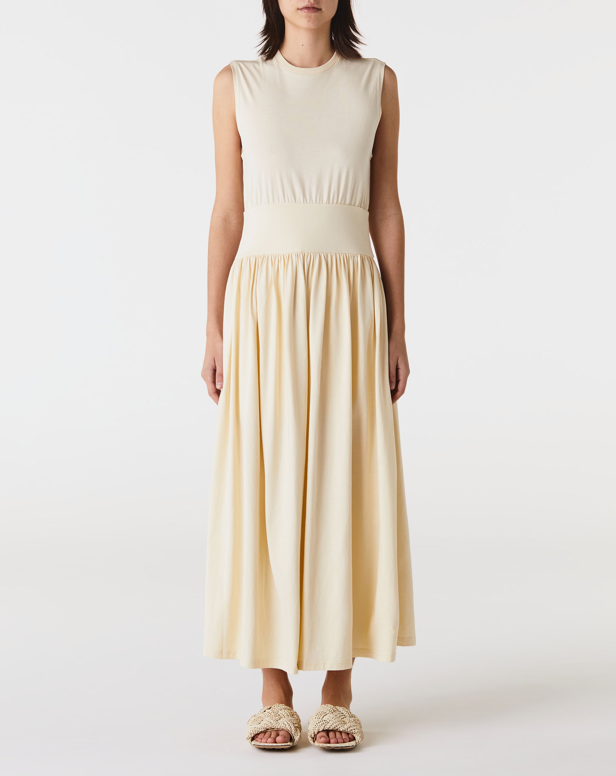 Sleeveless Cotton Tee Dress