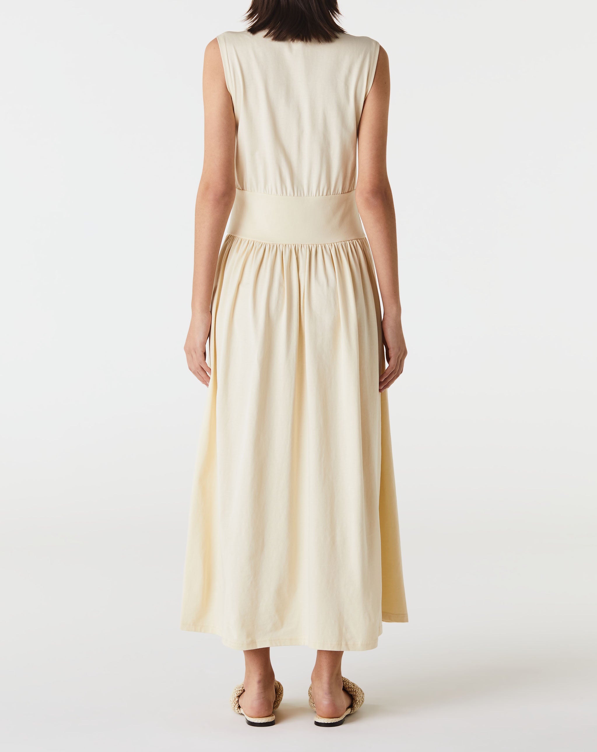 Sleeveless Cotton Tee Dress
