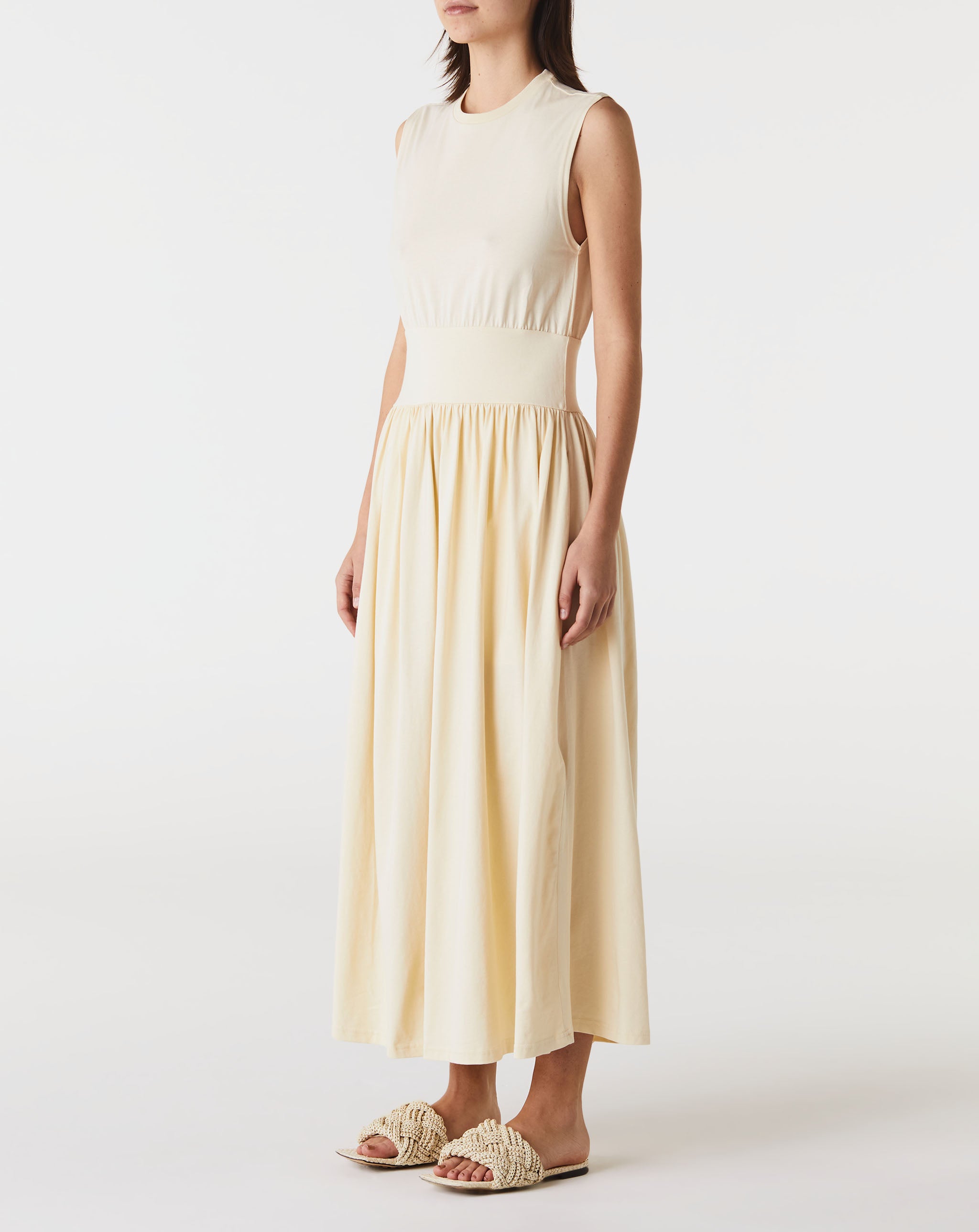 Sleeveless Cotton Tee Dress