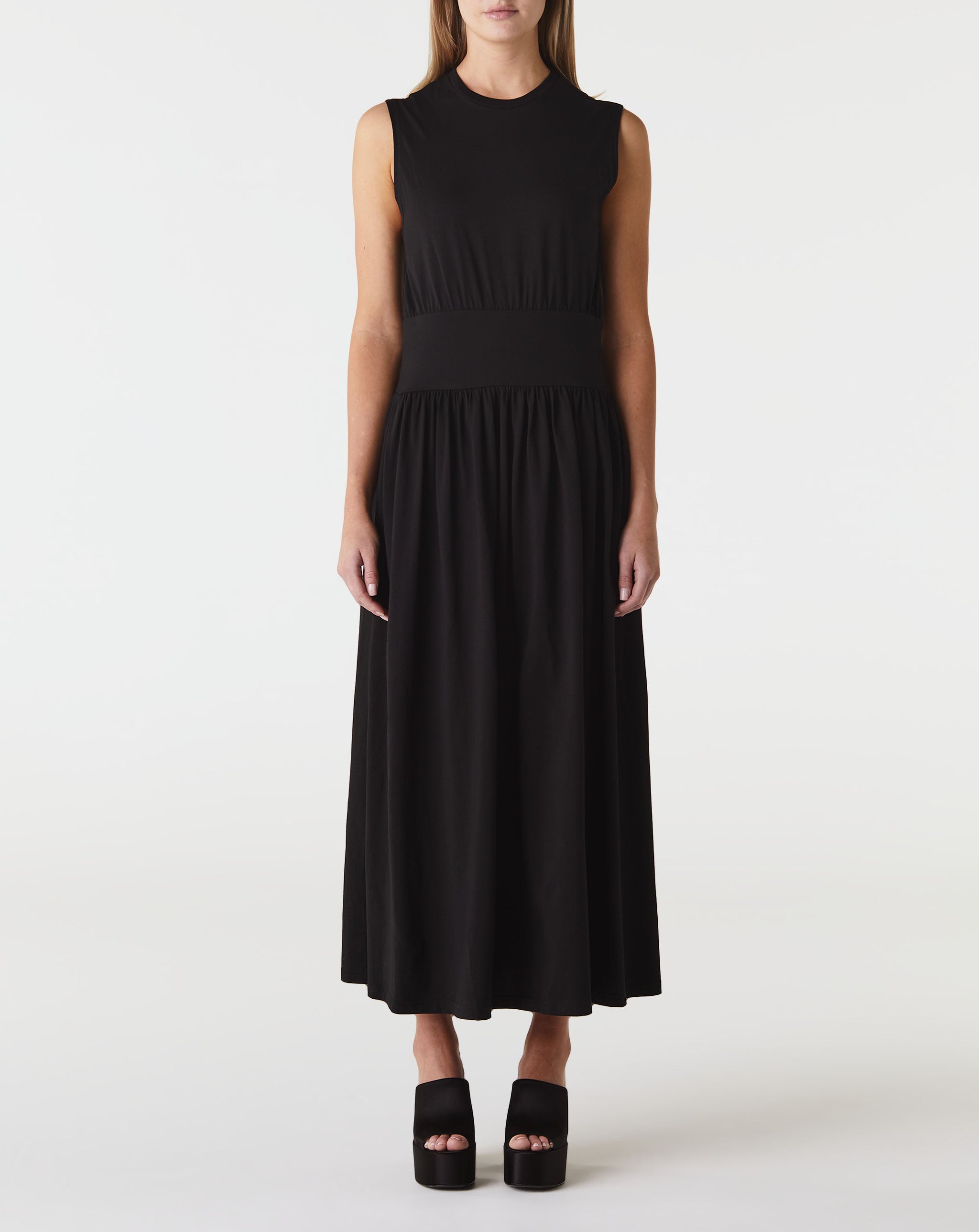Sleeveless Cotton Tee Dress