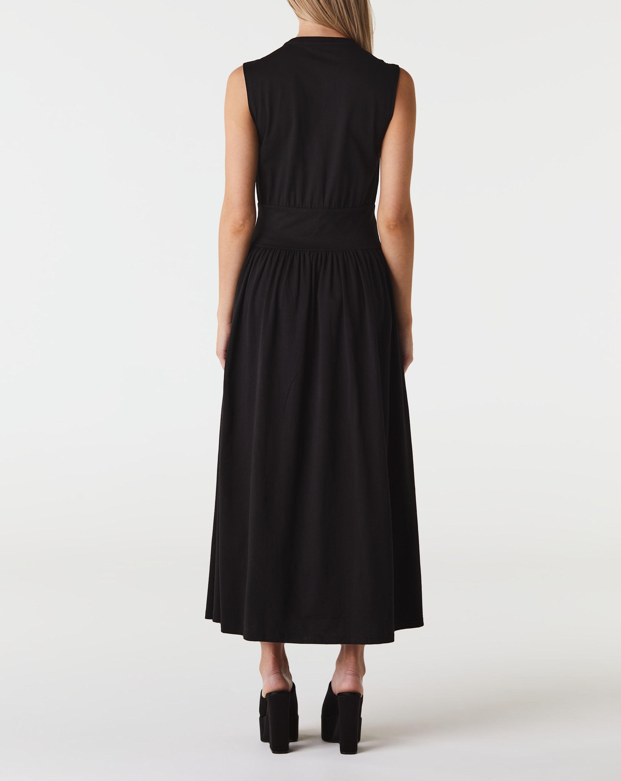 Sleeveless Cotton Tee Dress