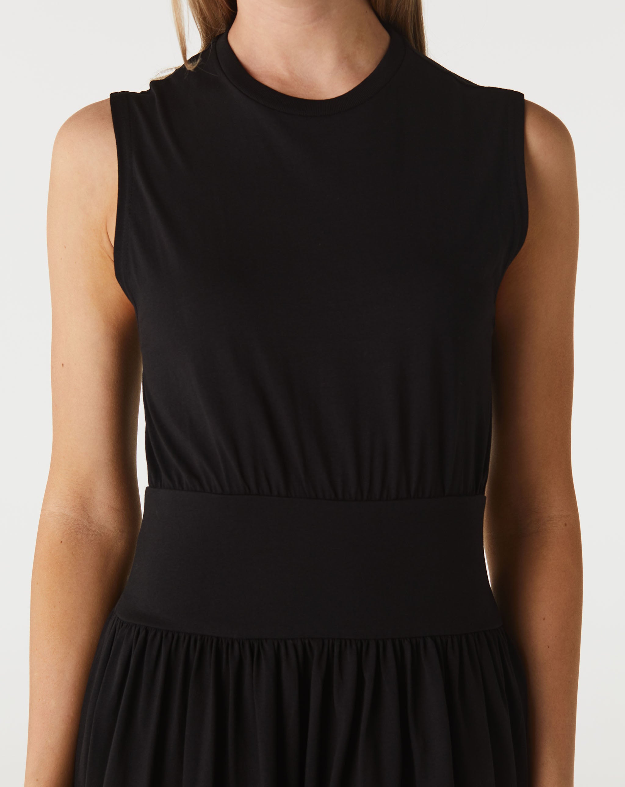 Sleeveless Cotton Tee Dress