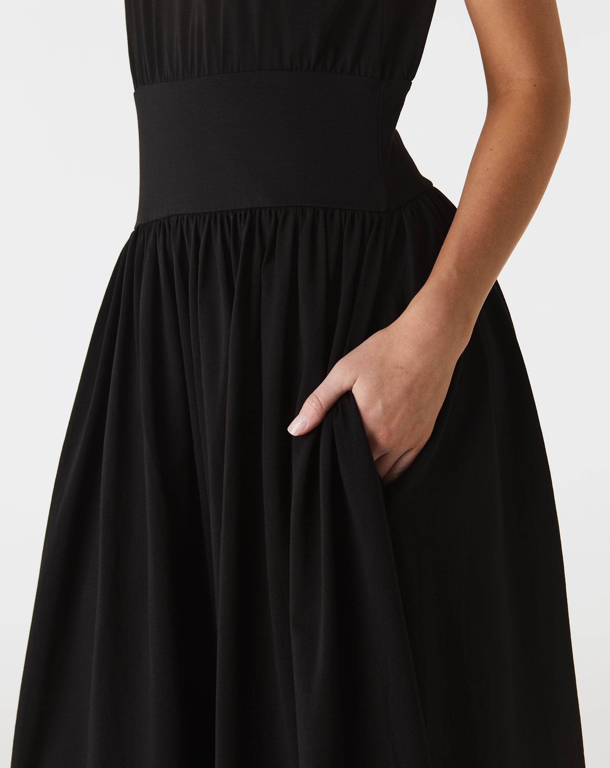 Sleeveless Cotton Tee Dress