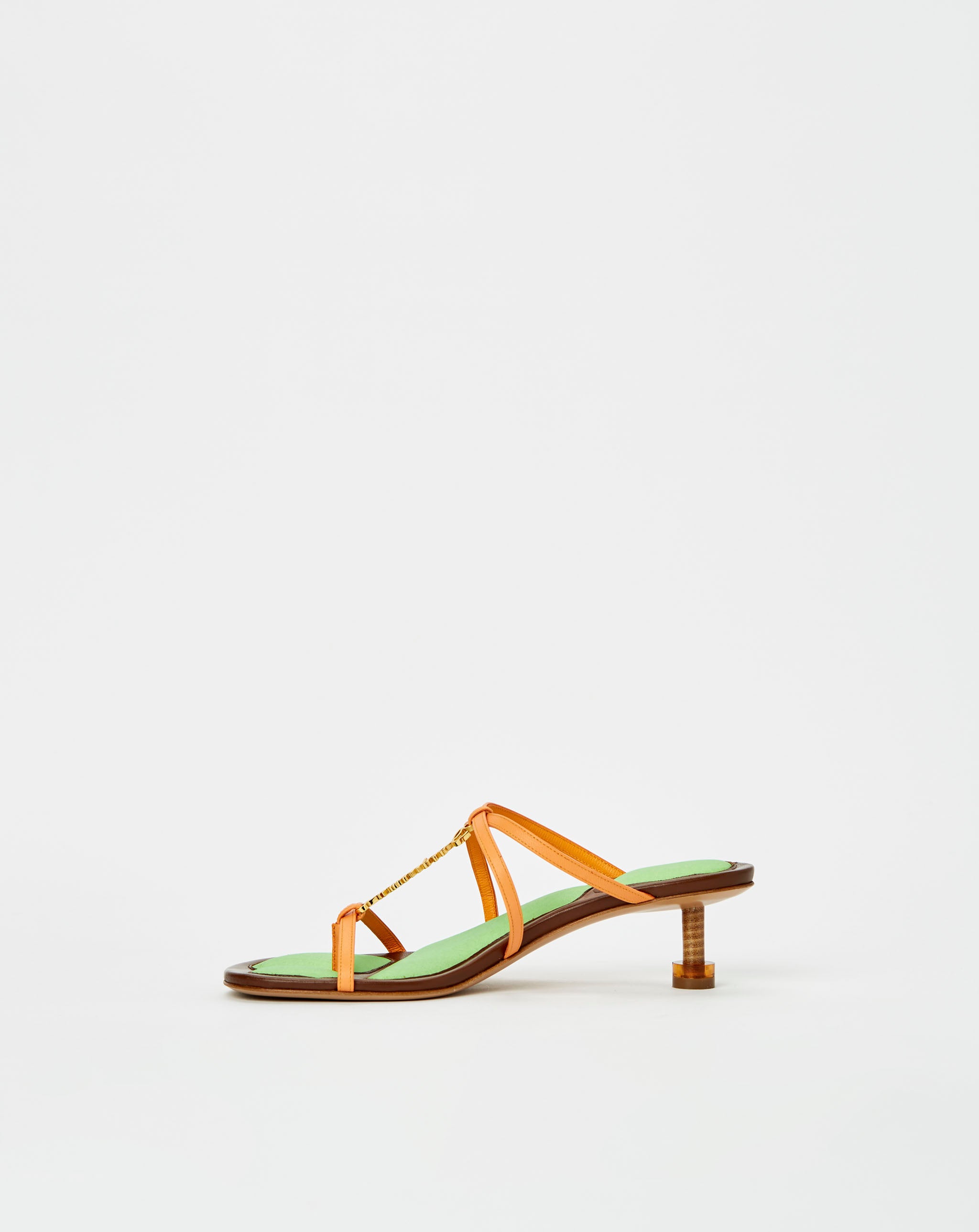 Pralu Low Heel Sandal