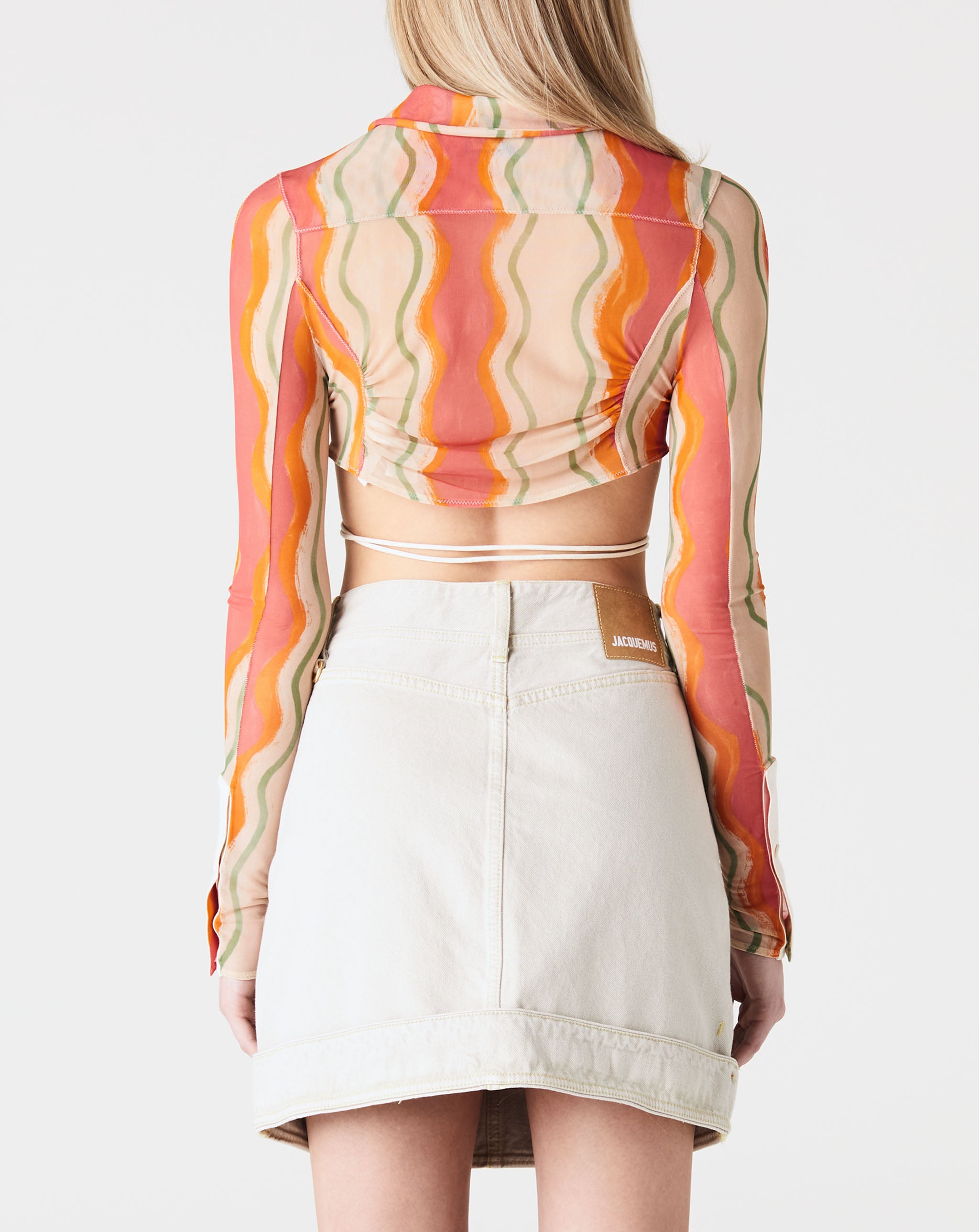 Abaca Cropped Shirt