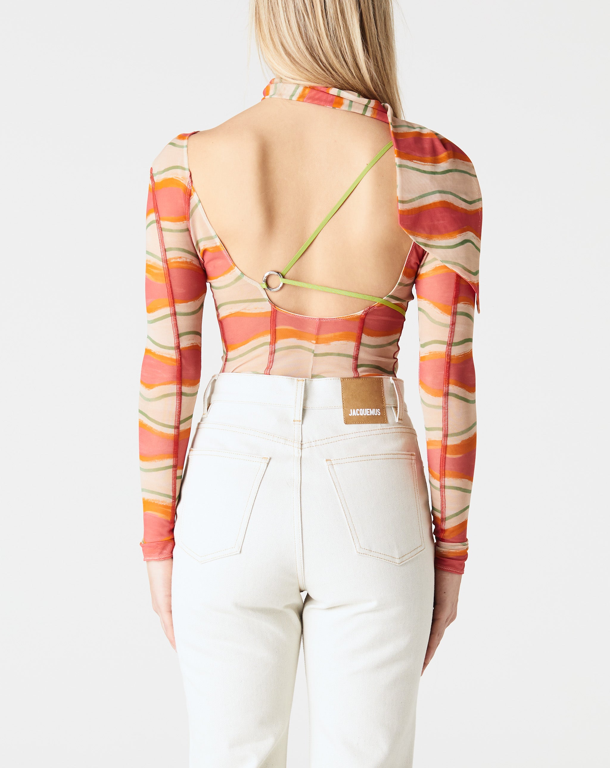 Abanaba Print L/S Bodysuit