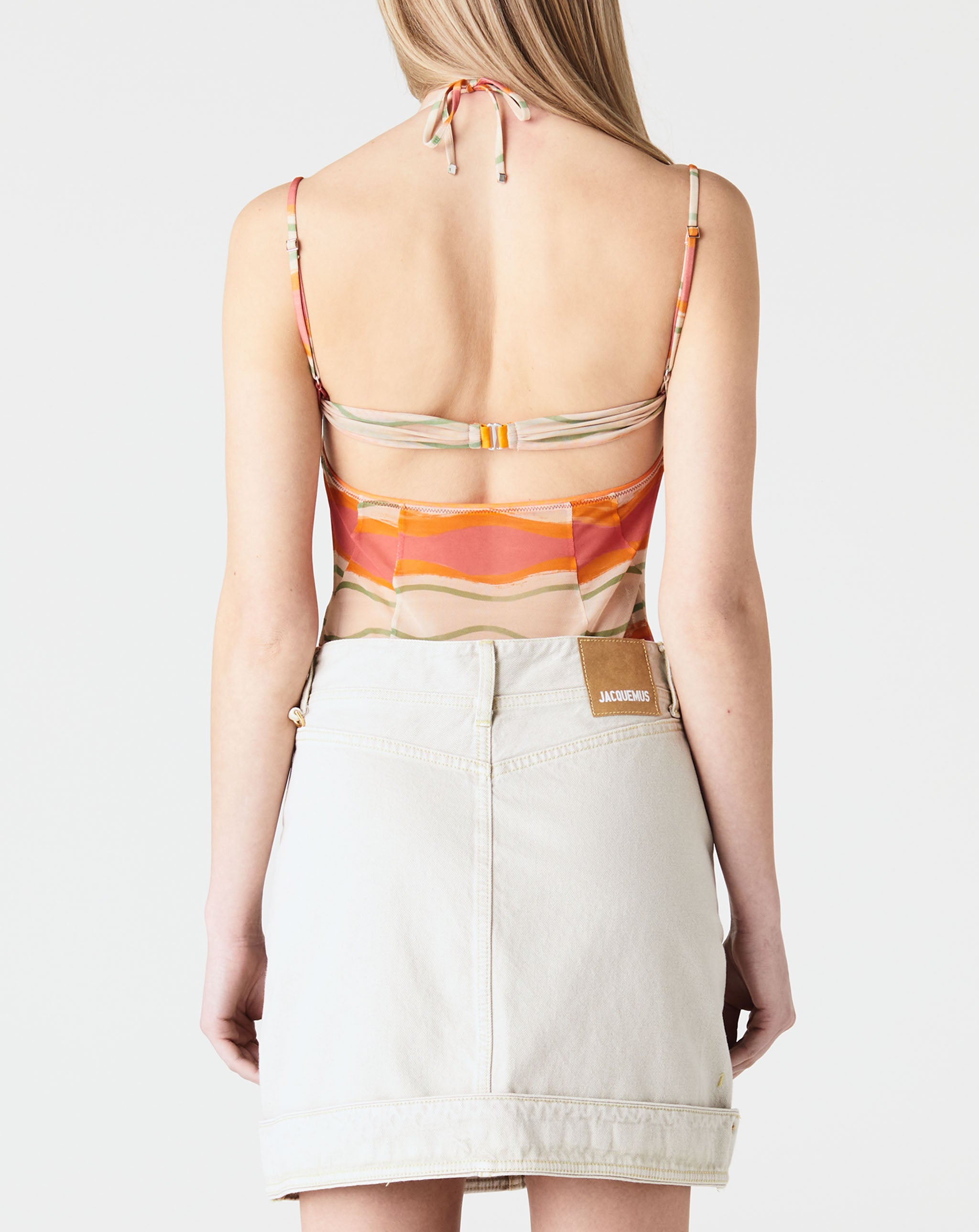 Ilha Print Camisole Bodysuit