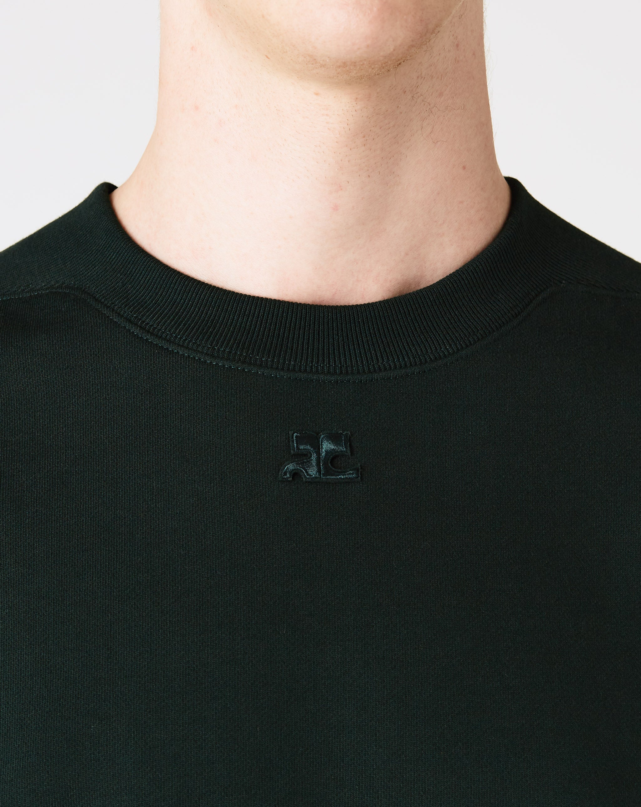Fleece Courrèges Sweatshirt