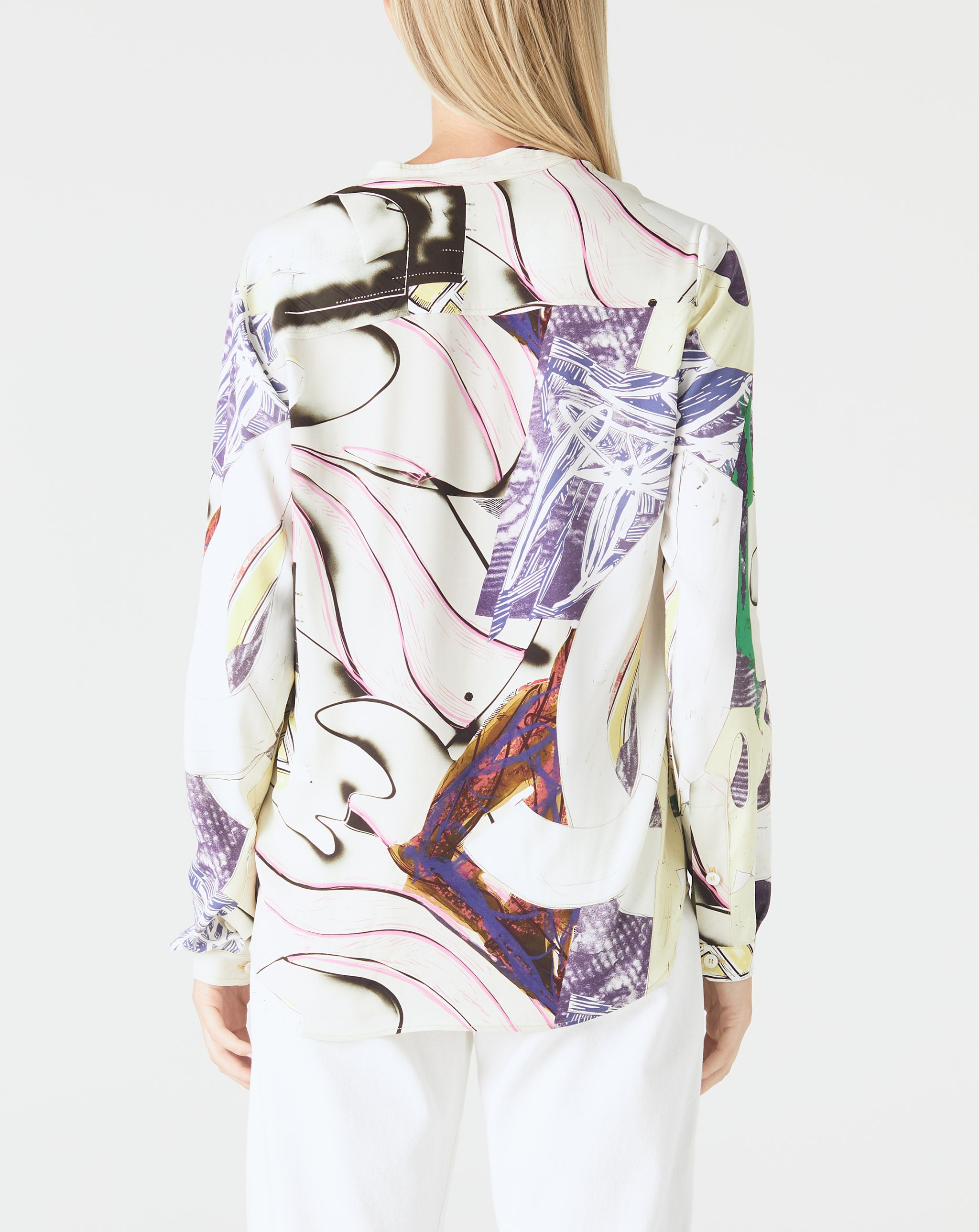 Collarless Shirt