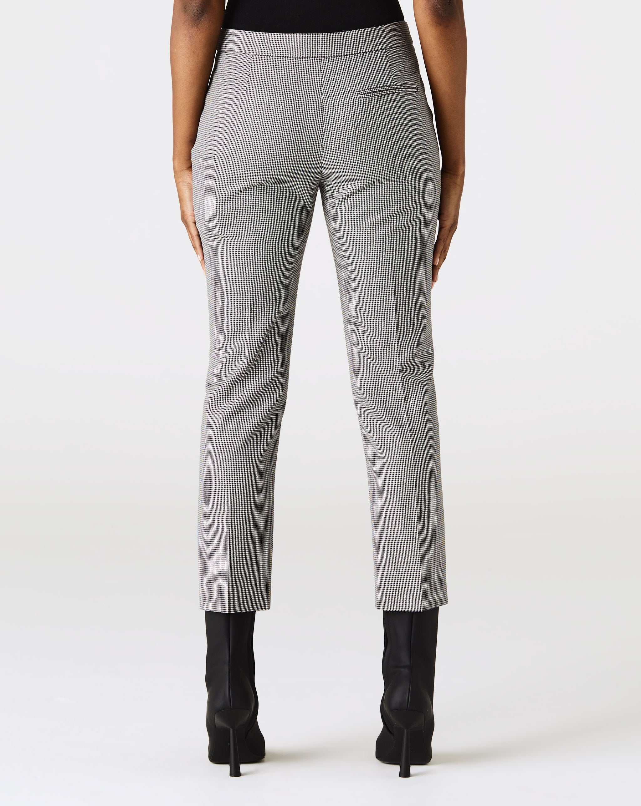 Houndstooth Wool Pants