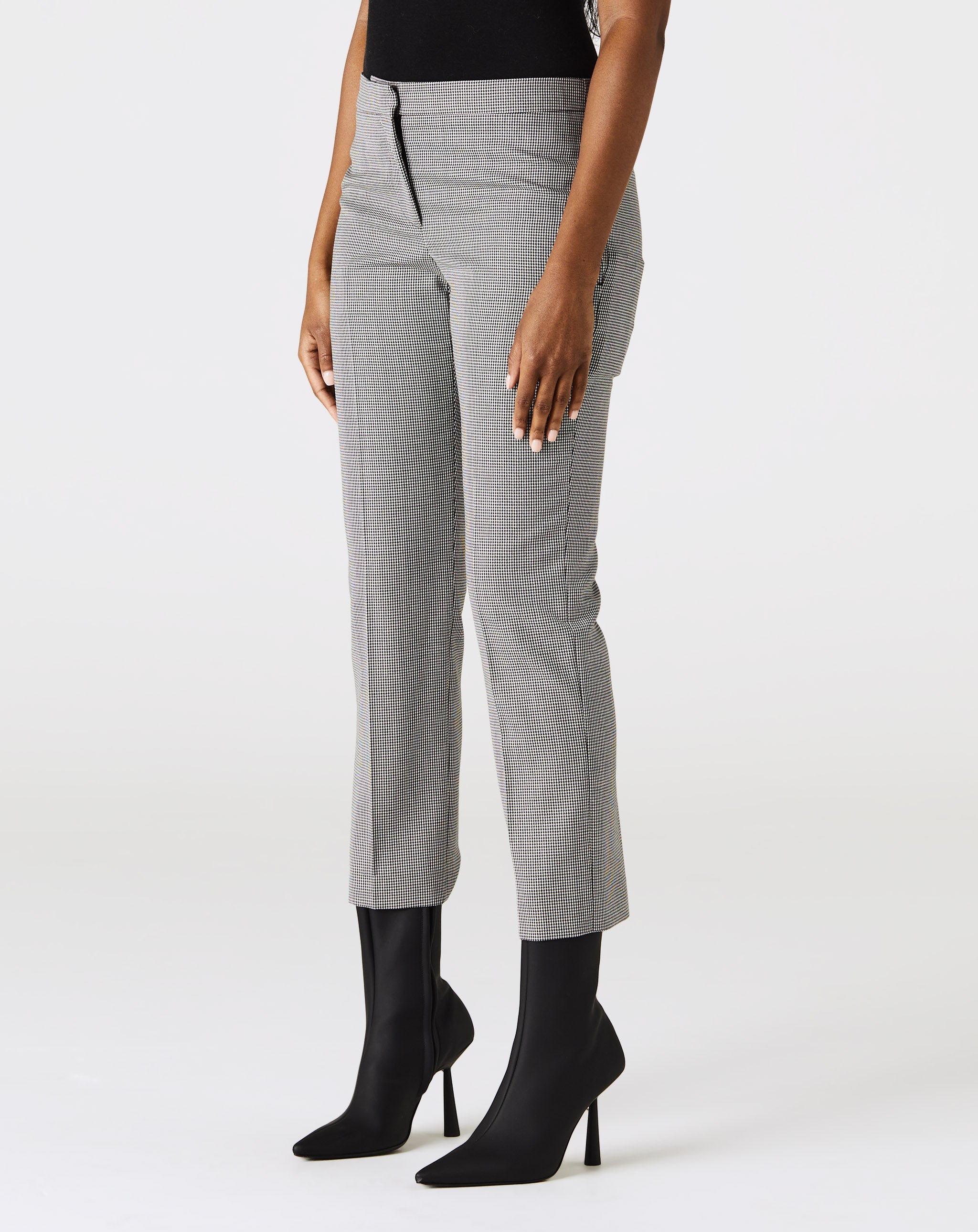 Houndstooth Wool Pants
