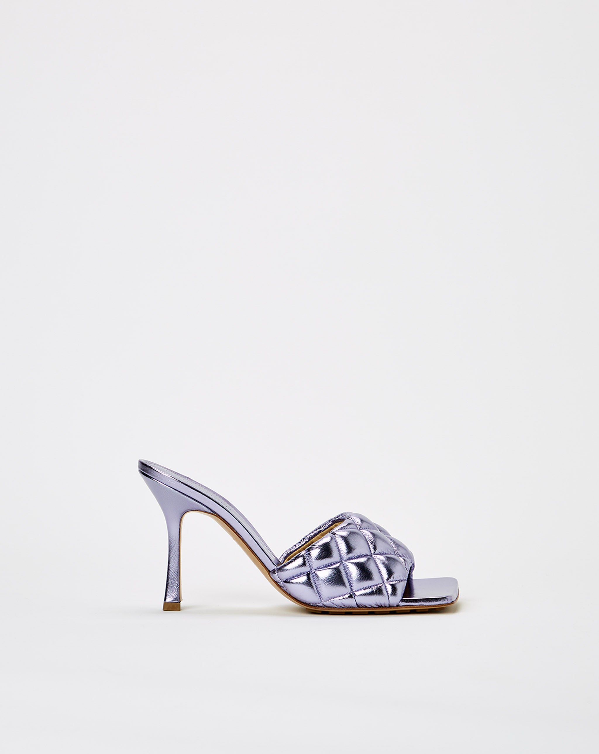 Metallic Padded Mule