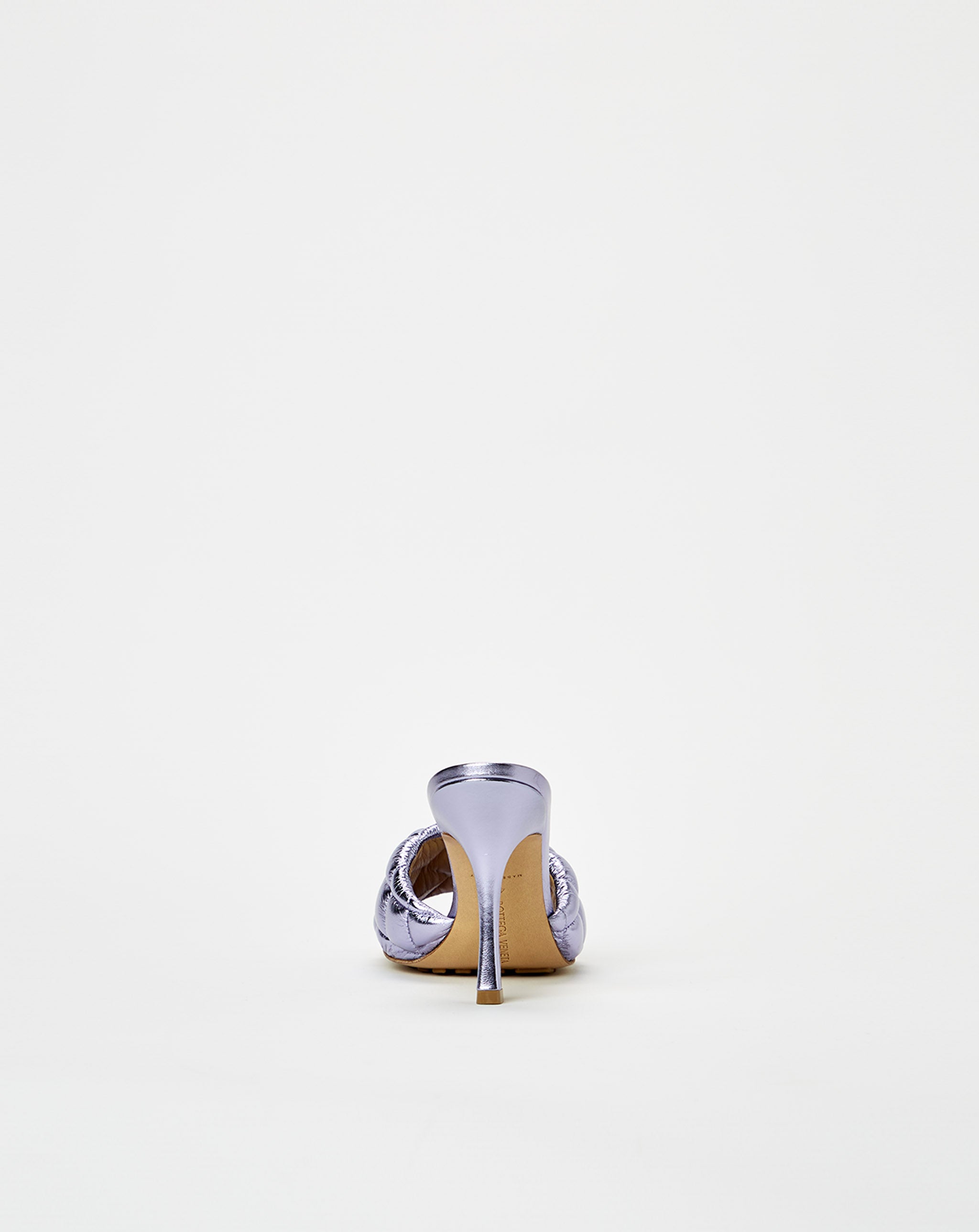 Metallic Padded Mule