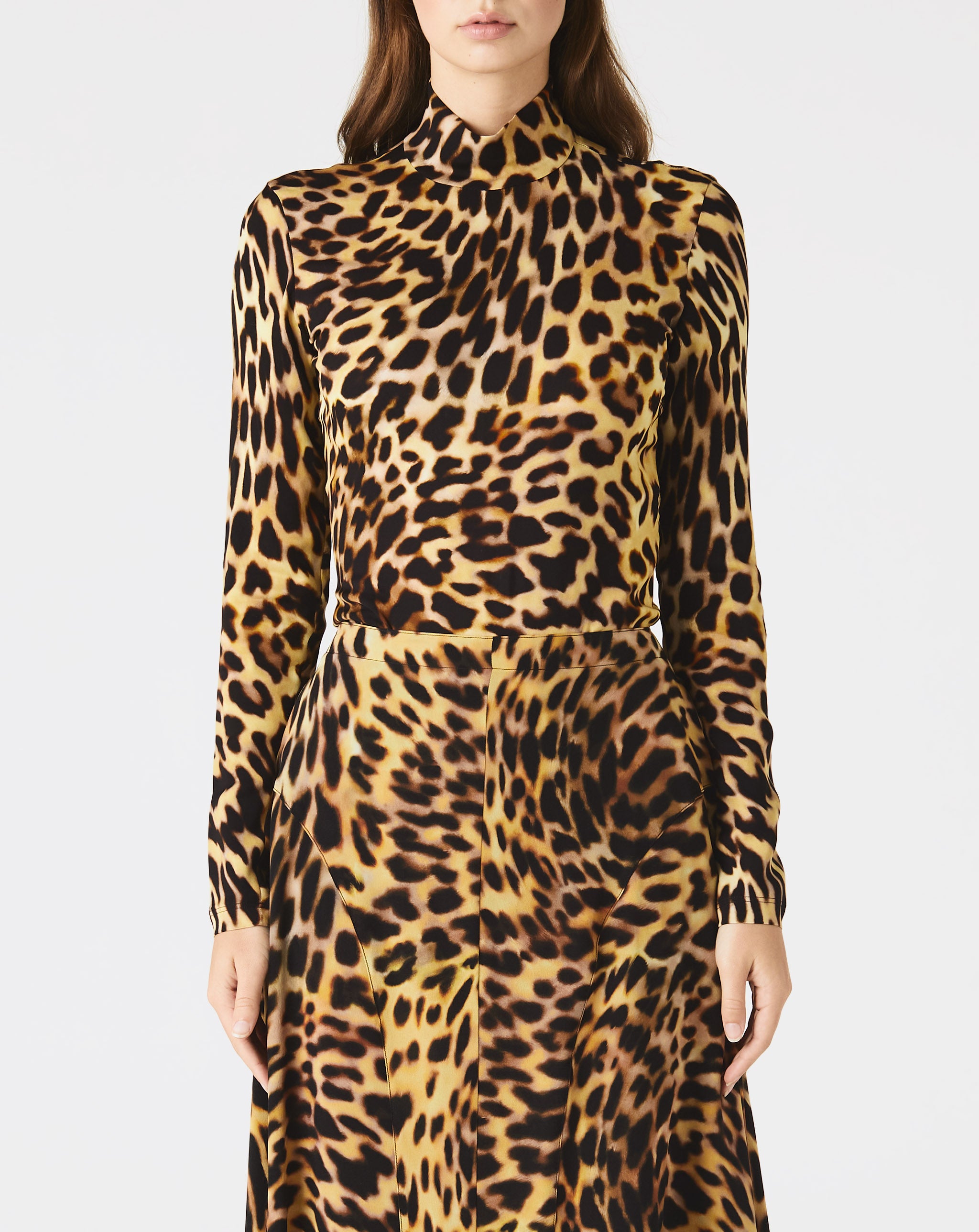 Stretch Cheetah Print Body Suit