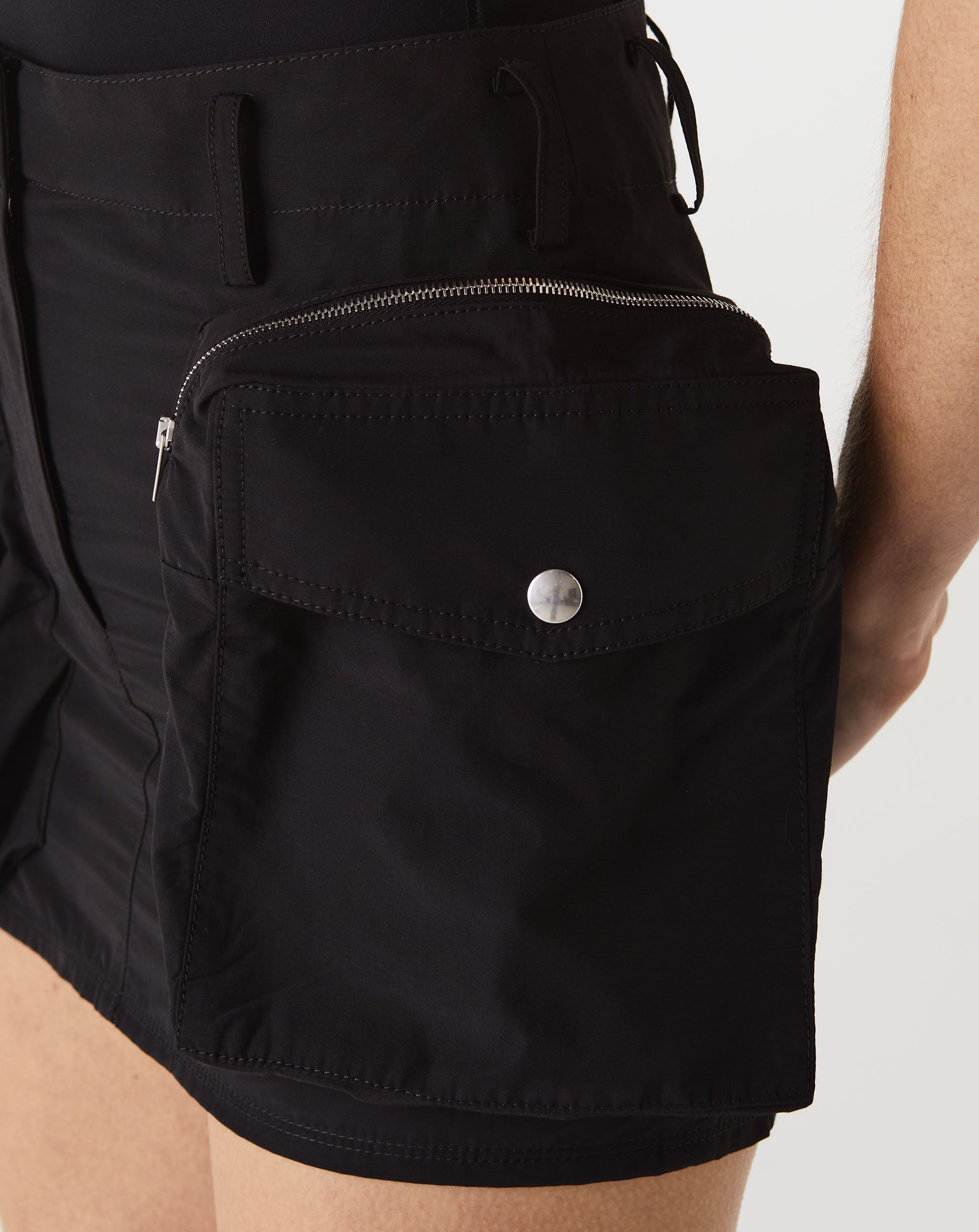 Utilitarian Mini Skirt