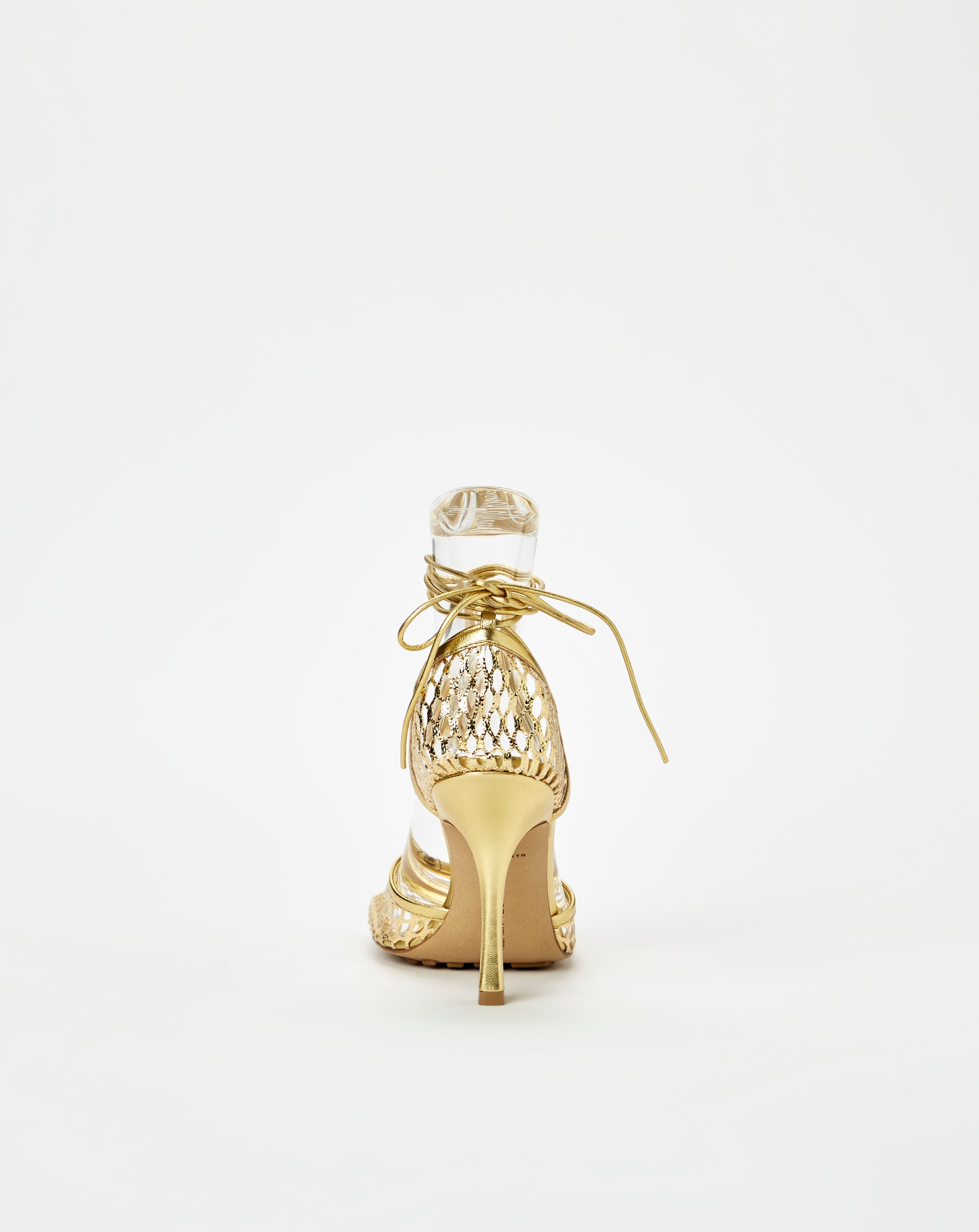 Metallic Mesh Sandal