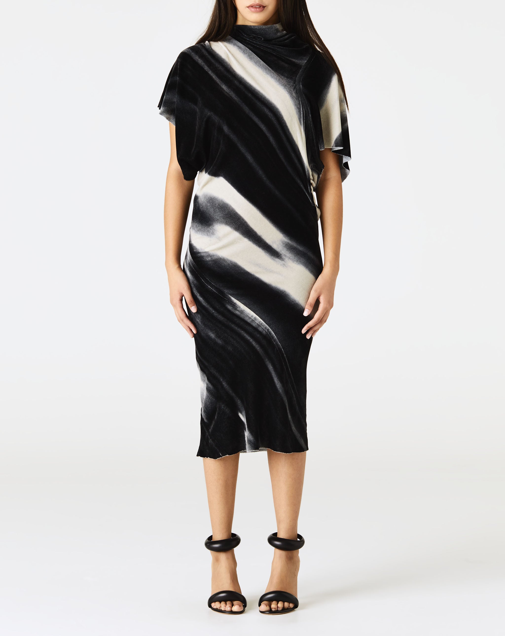 Short Sleeve Midi Dress