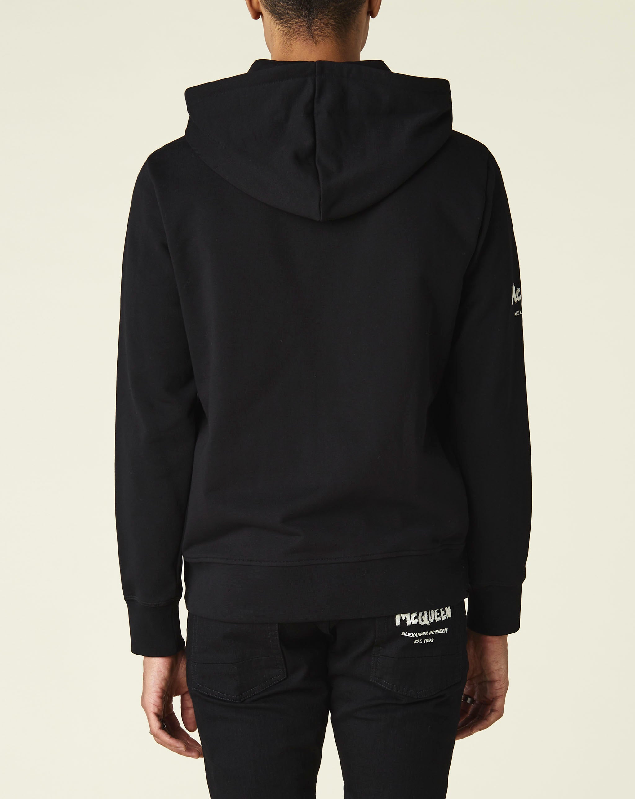 HBD Grafitti Embroidered Zip Hoodie