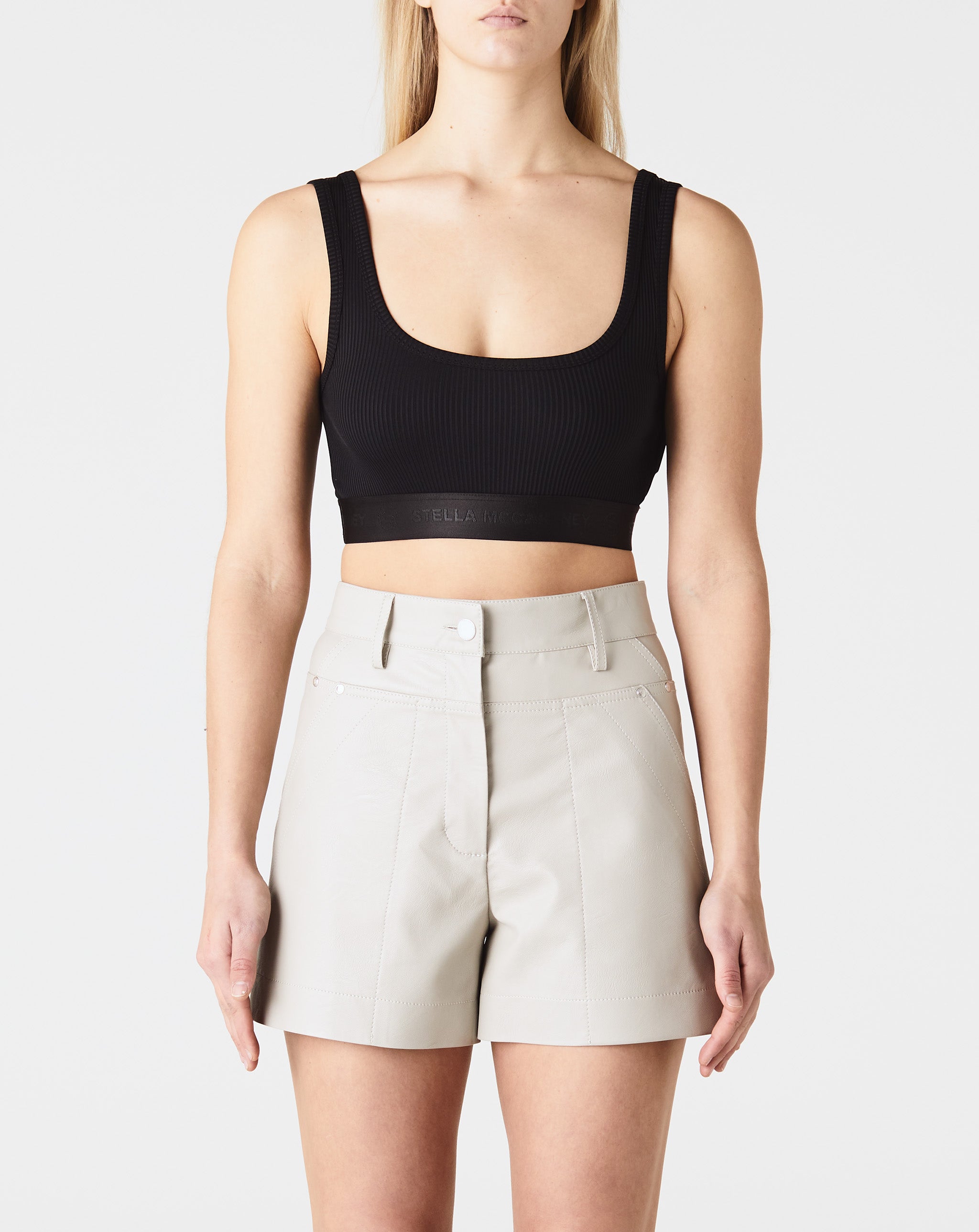 S-Wave Rib Cropped Top