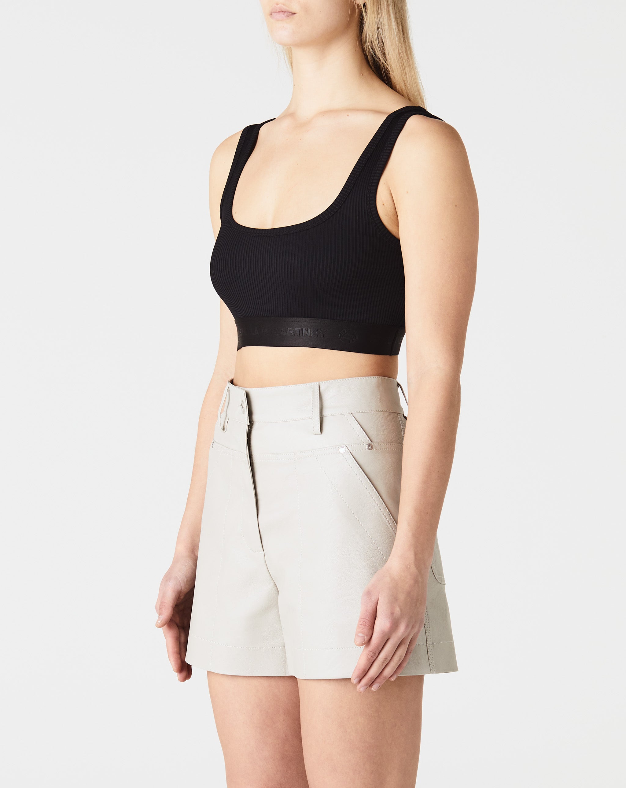 S-Wave Rib Cropped Top