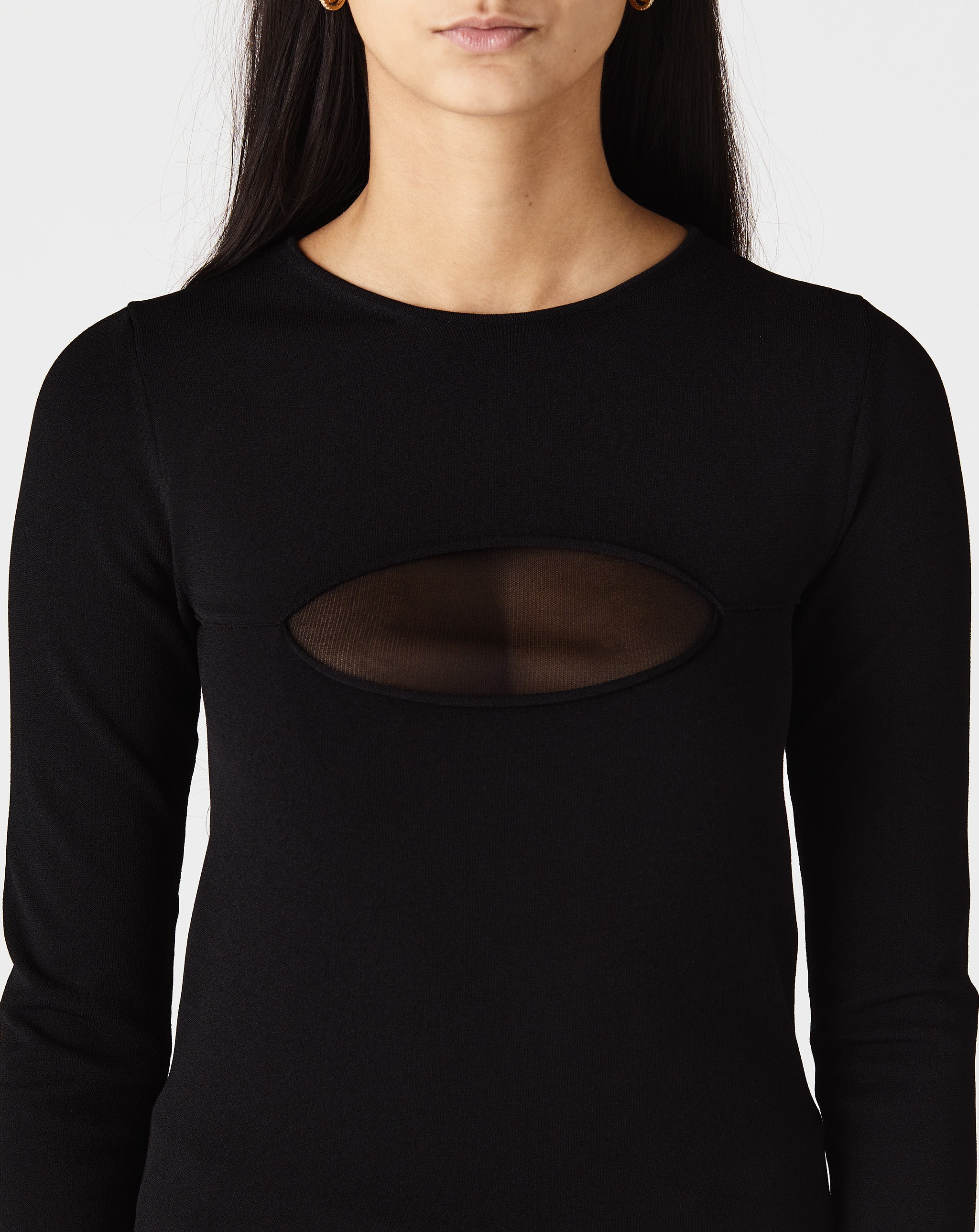 Levels Of Transparency Knit Top