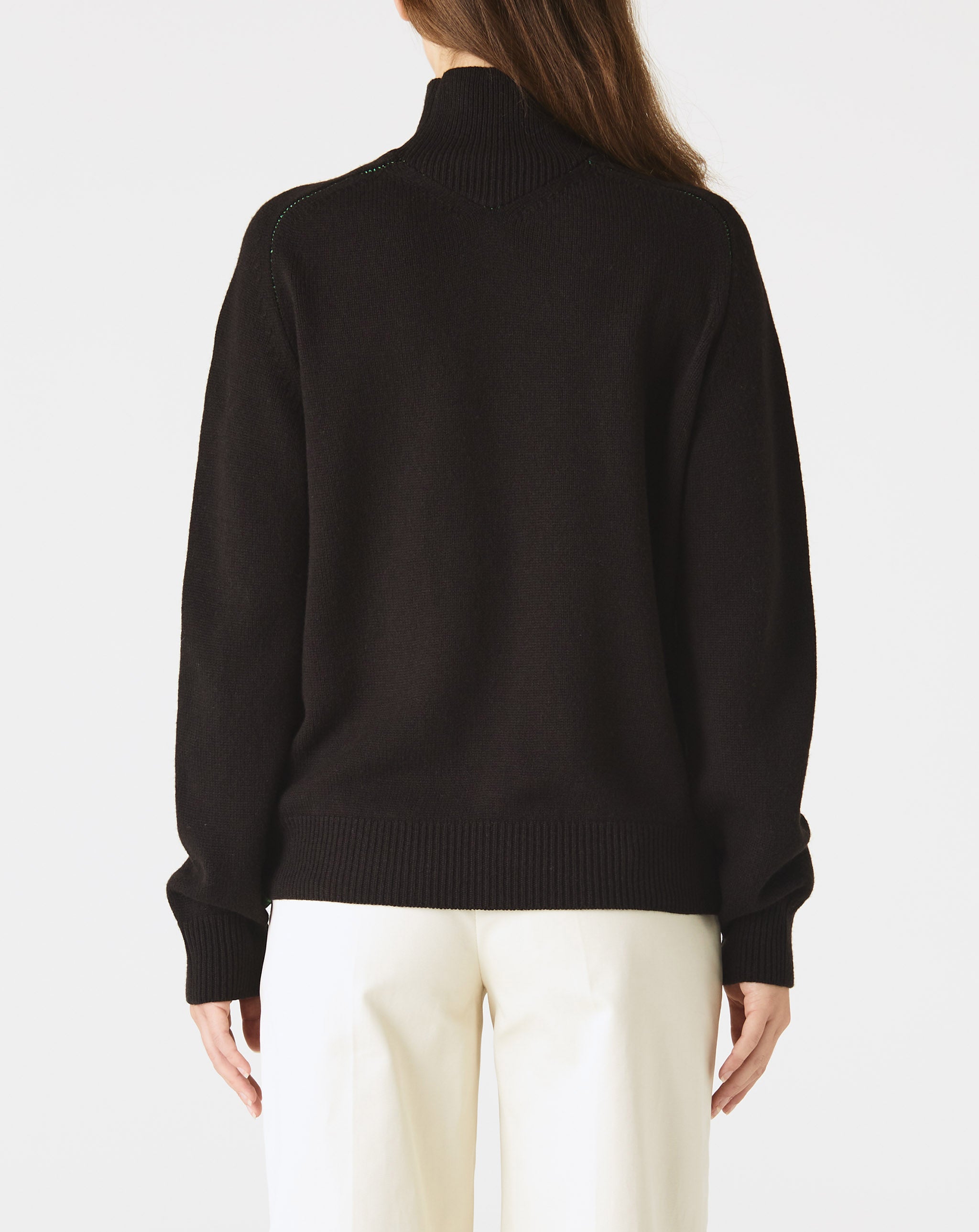 Turtleneck with Split Hem