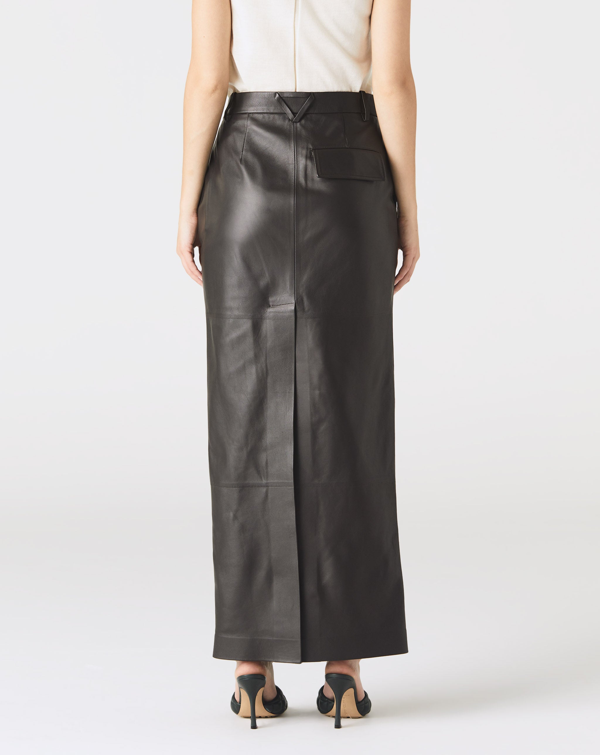 Leather Maxi Skirt