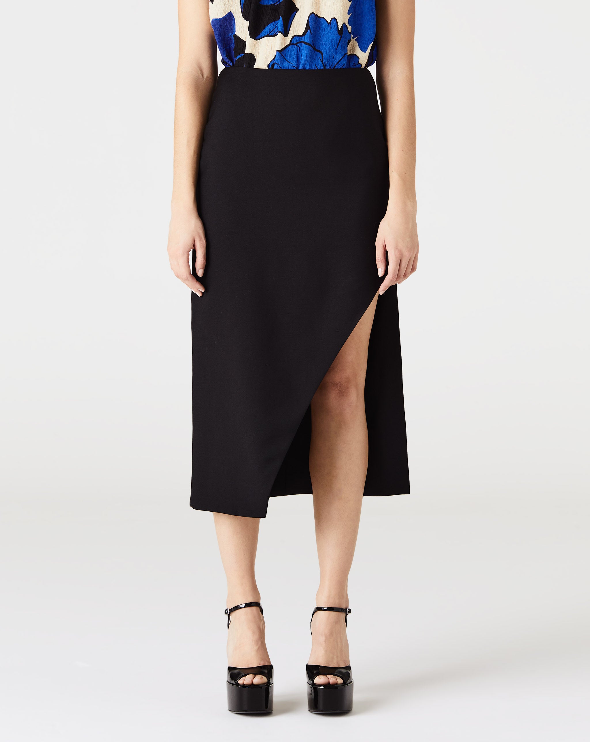 Slit Pencil Skirt