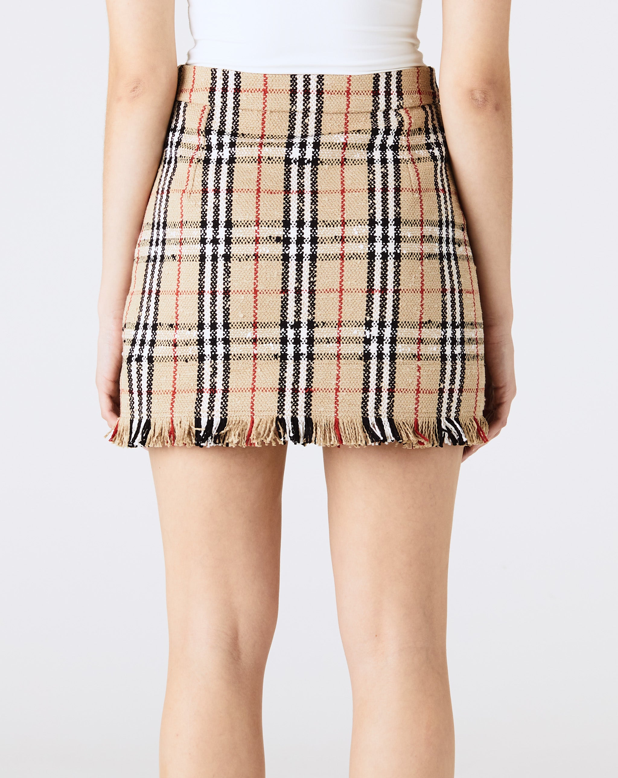 Catia Check Skirt