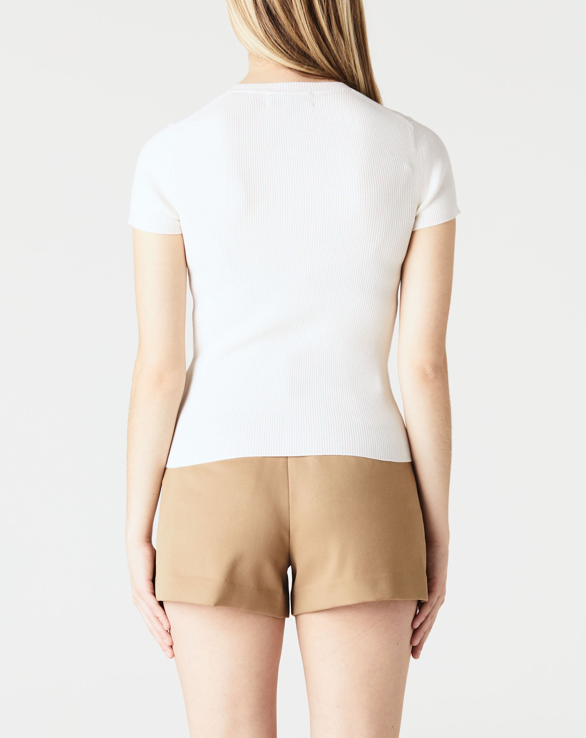 Italia Cotton Ribbed Sweater