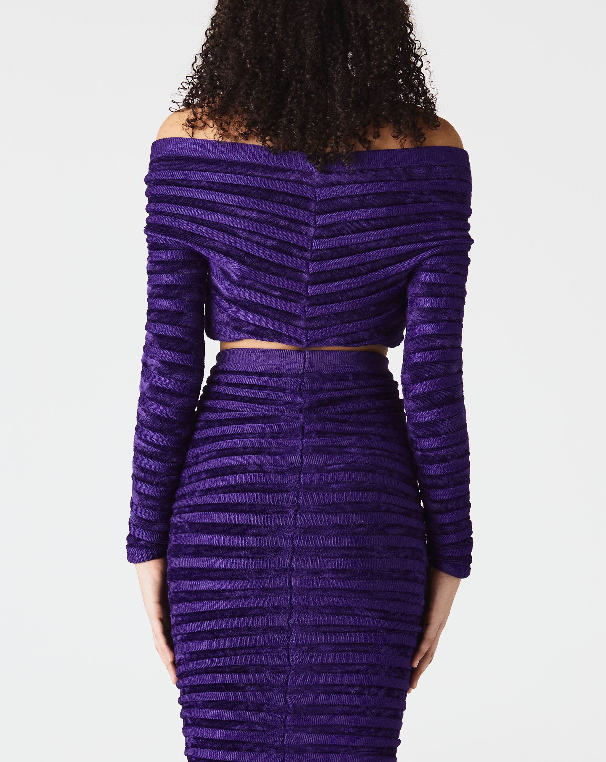 3D Velvet Top